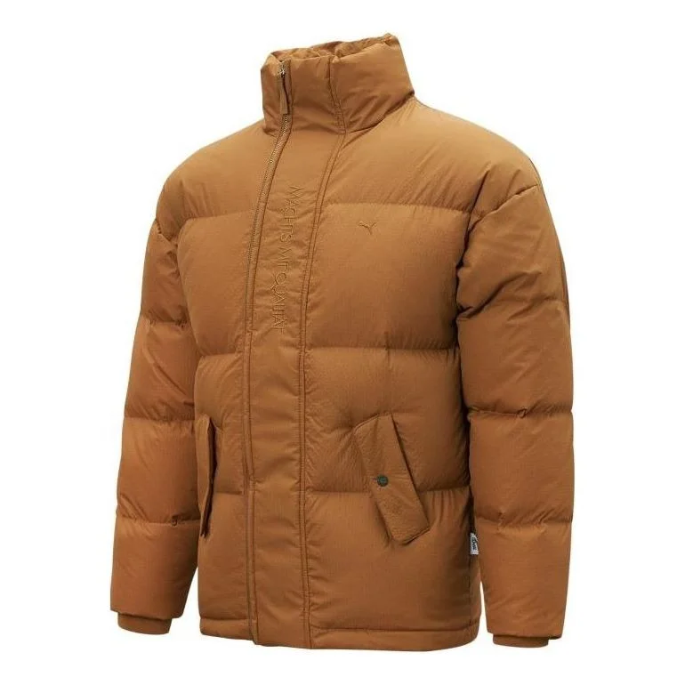 Puma MMQ Down Puffer Jacket 'Brown' 536623-74 - 1