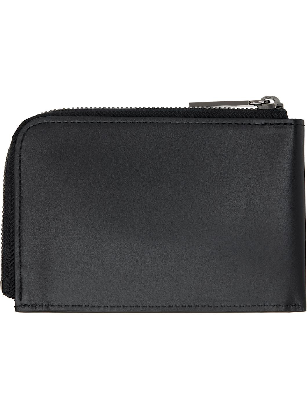 Black Plain Wallet - 2