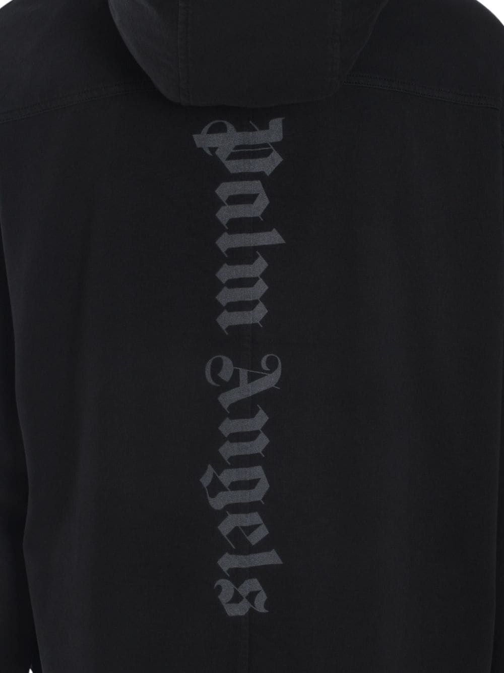 gothic-logo hoodie - 4