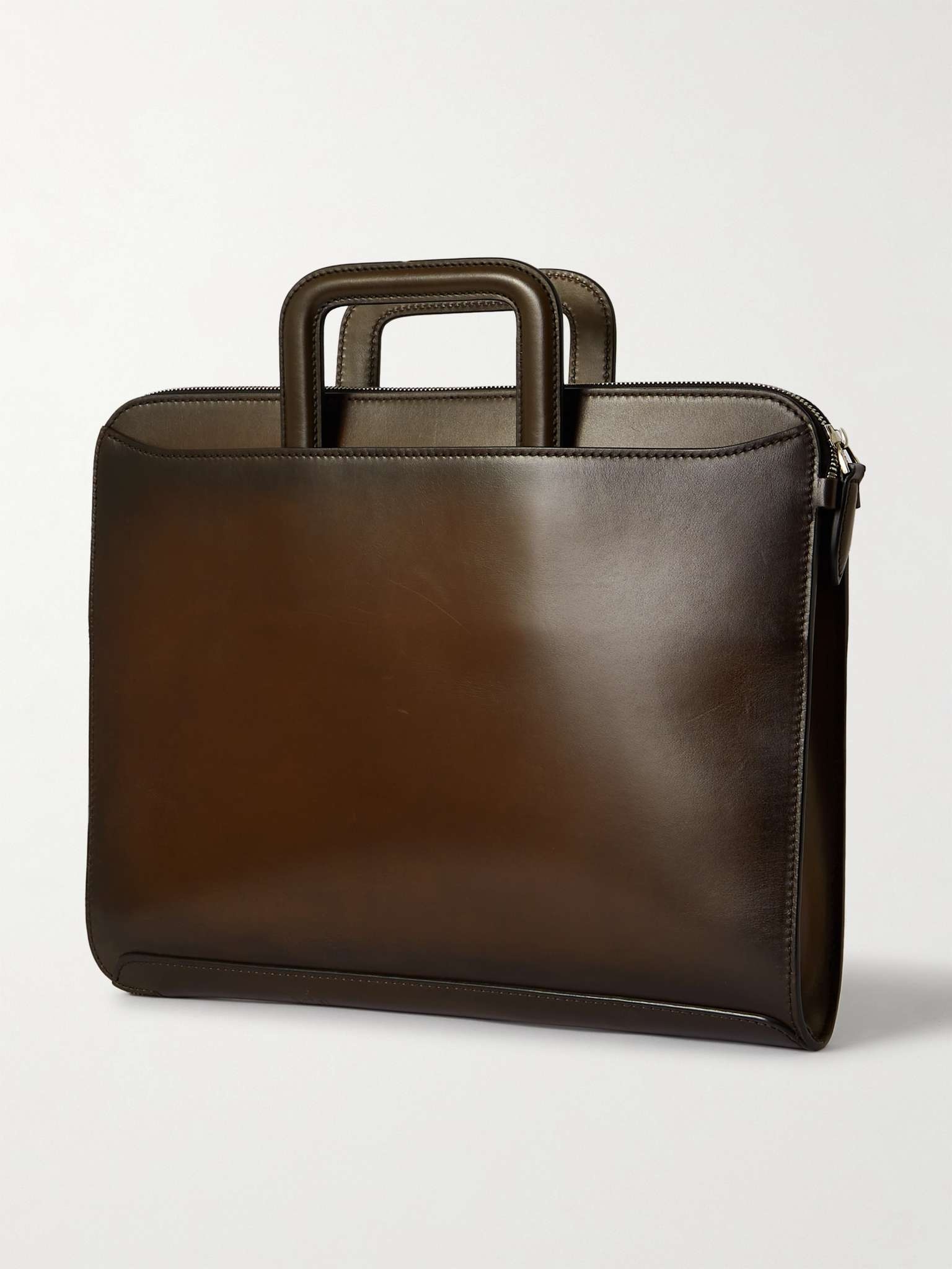 Scritto Venezia Leather Briefcase - 4