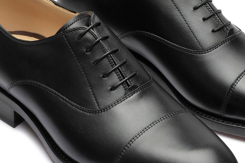 Montaigne Black Lily - Leather And Rubber Sole 6