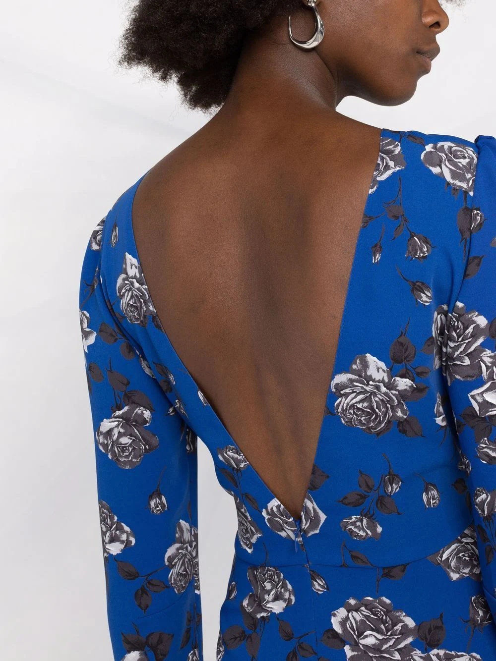floral-print midi dress - 5