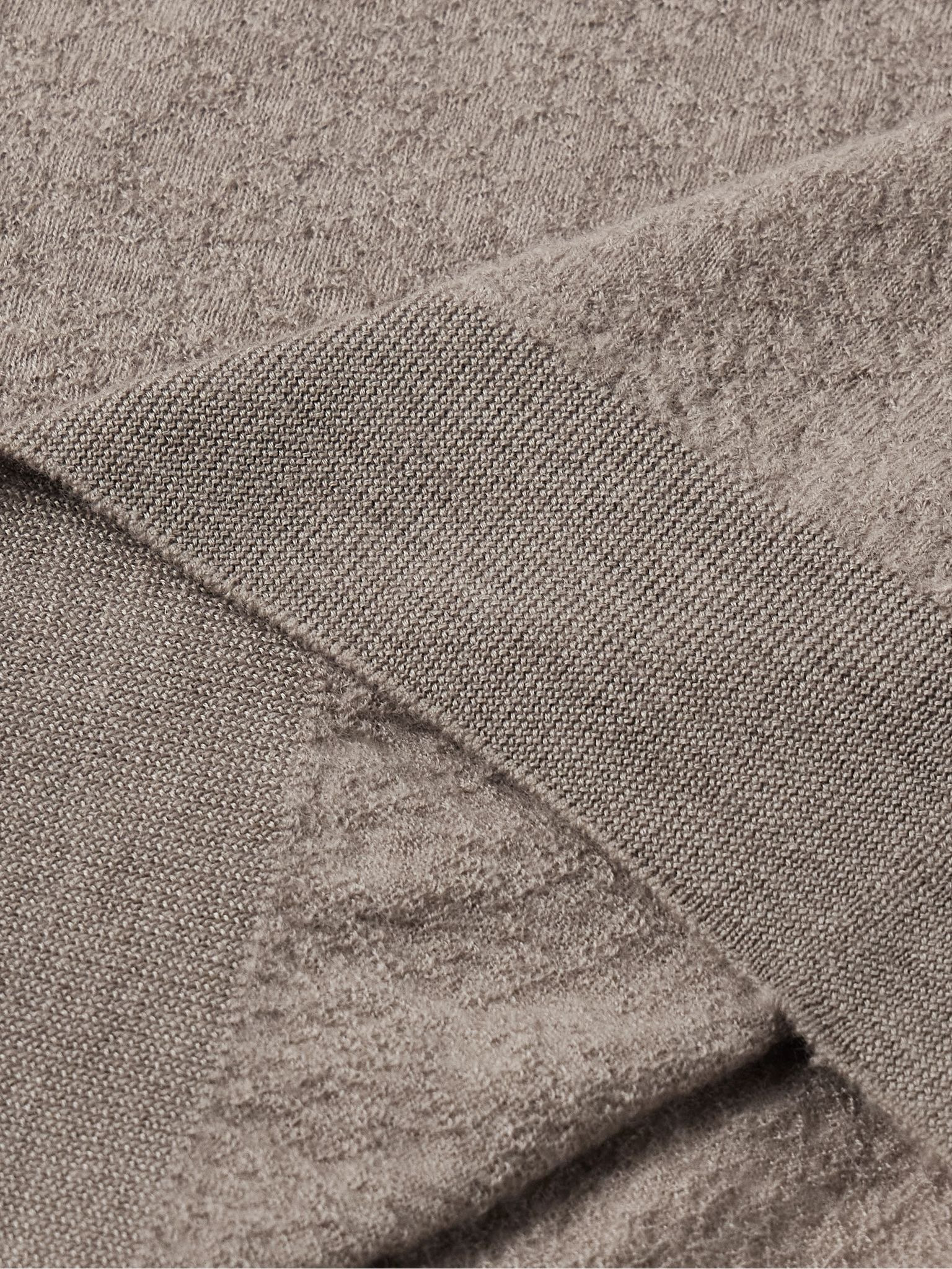 Raimo Cashmere Cardigan Beige - 5