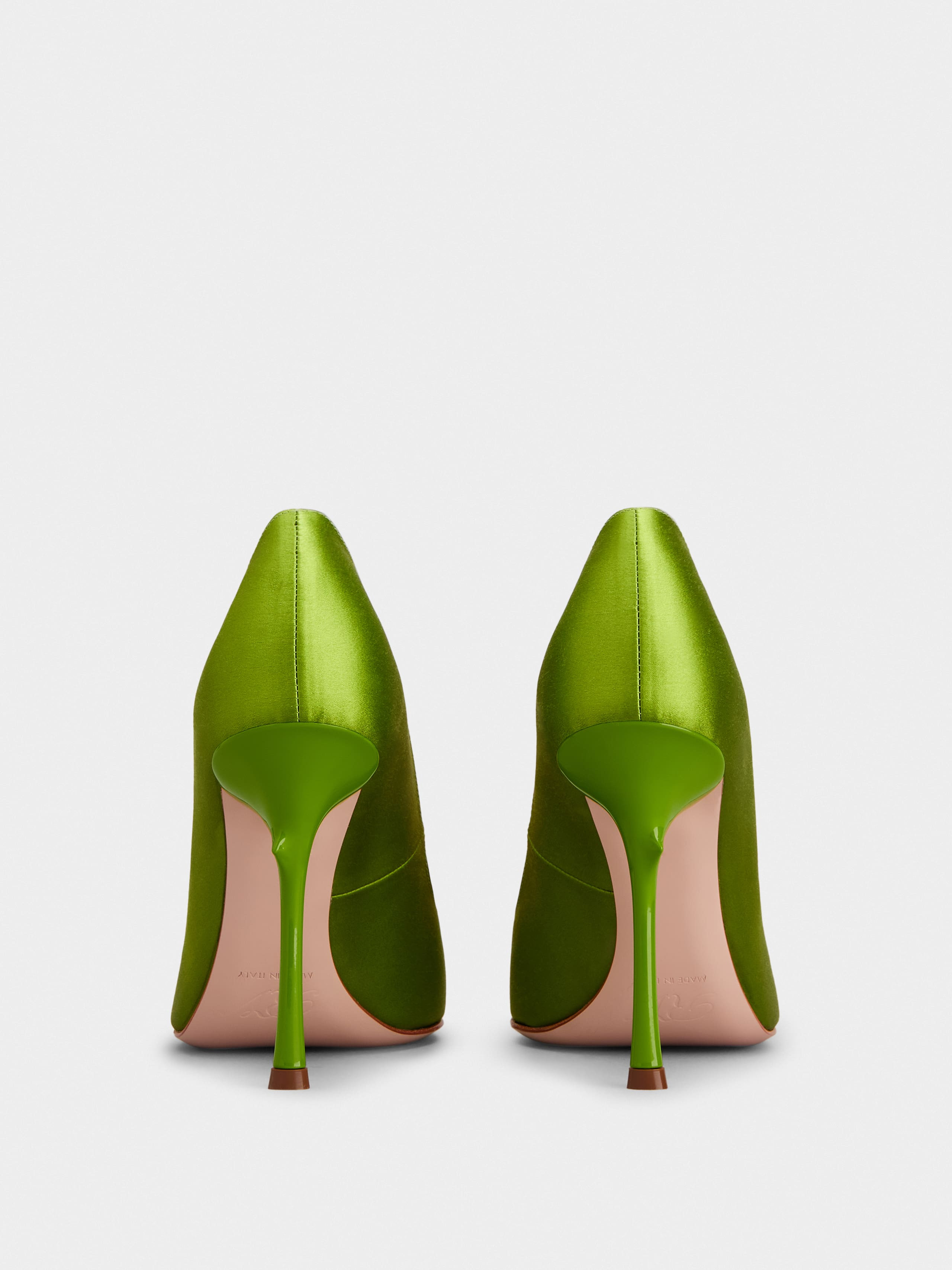 Rose Vivier Pumps in satin - 5