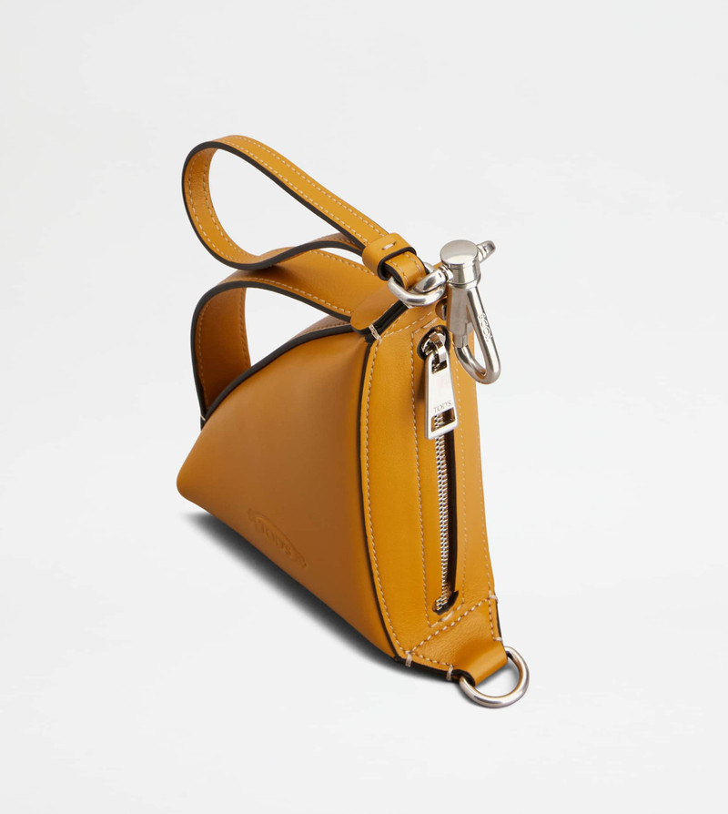 Tod's COIN PURSE IN LEATHER - YELLOW outlook