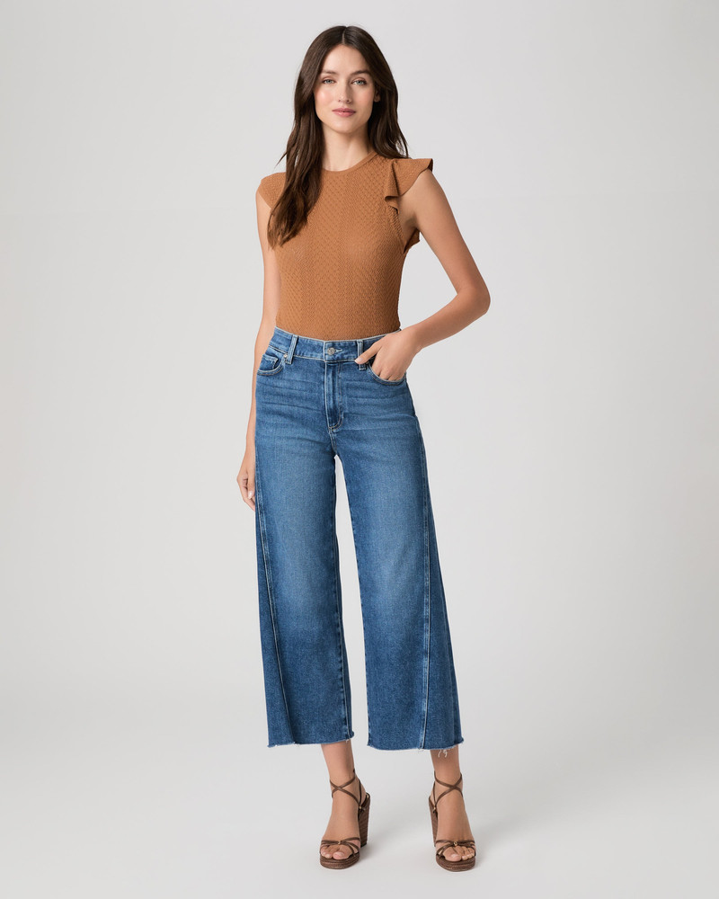 PAIGE Anessa Wide Leg Jean outlook