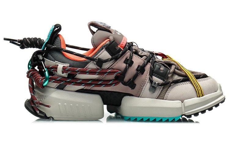 (WMNS) Li-Ning Titan GTX 'White Brown' AGLQ138-2 - 3