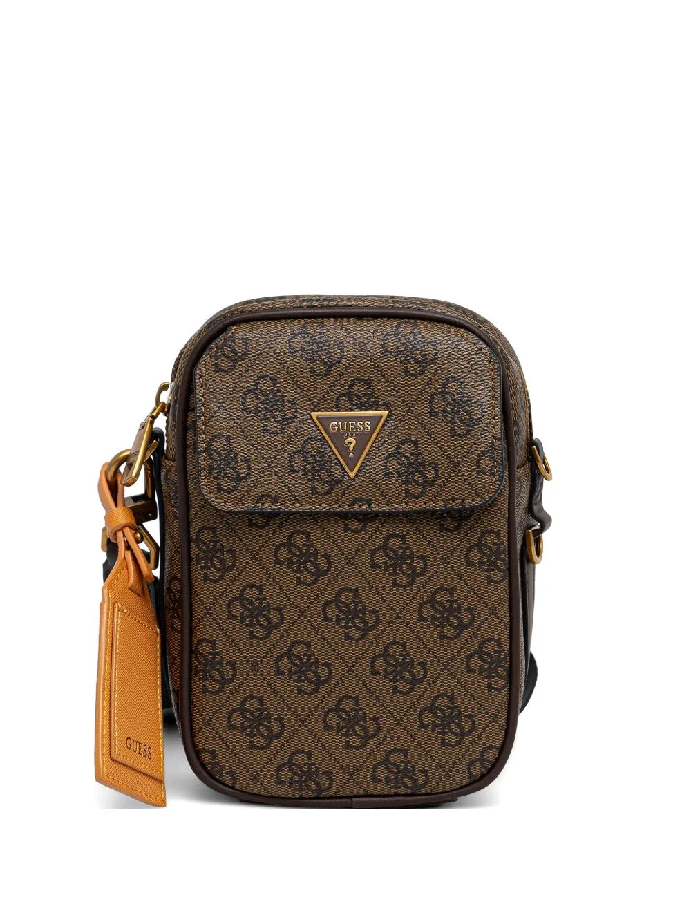 Milano monogram-print logo-plaque cross body bag - 1