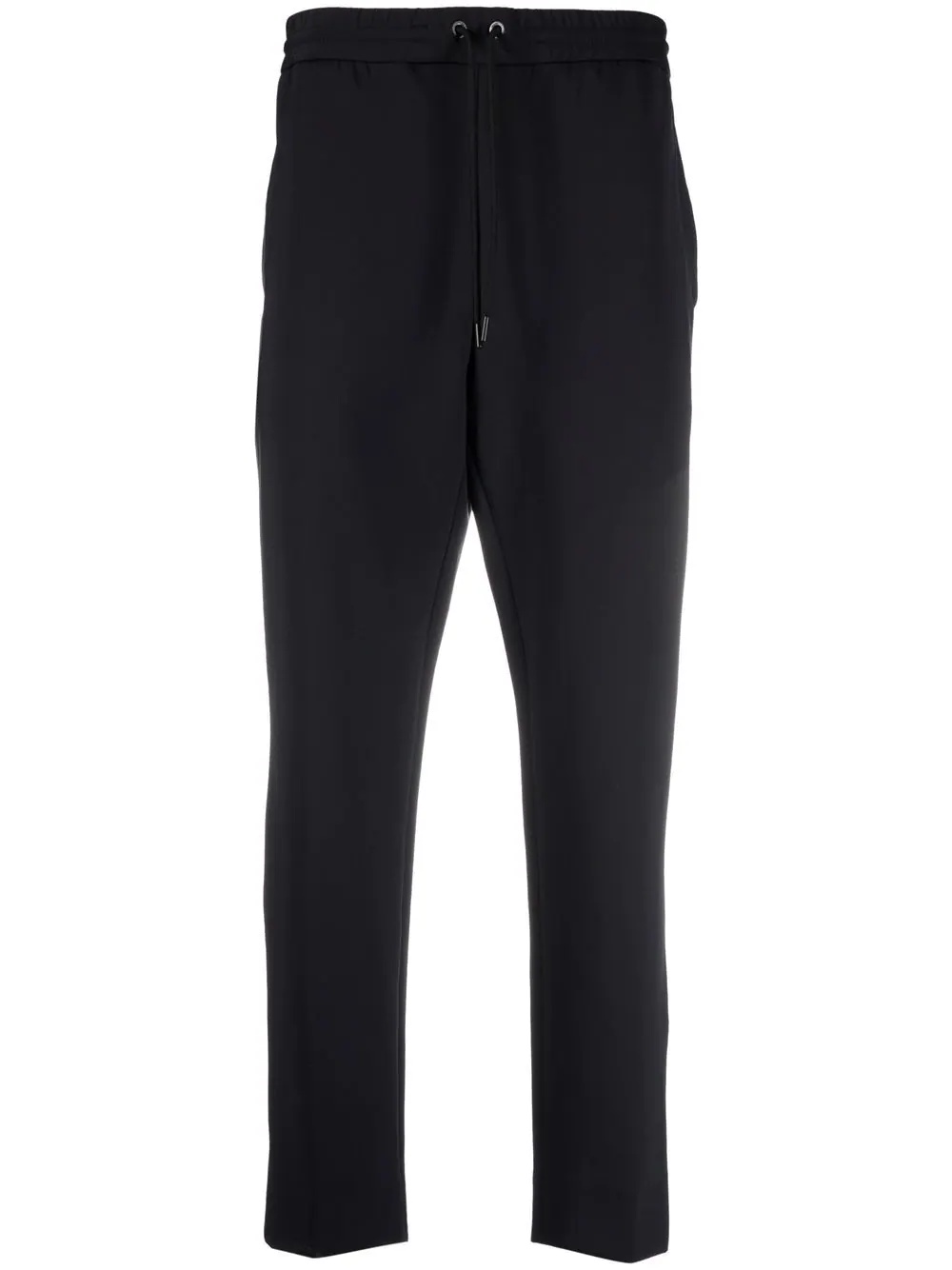 cropped drawstring trousers - 1