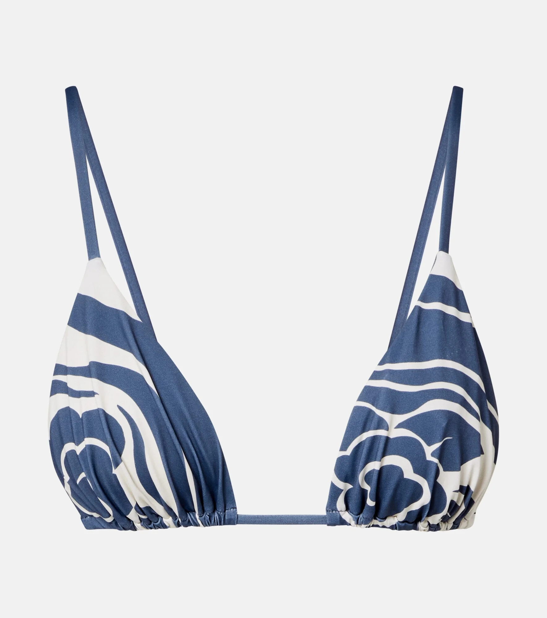 Lilou printed bikini top - 1