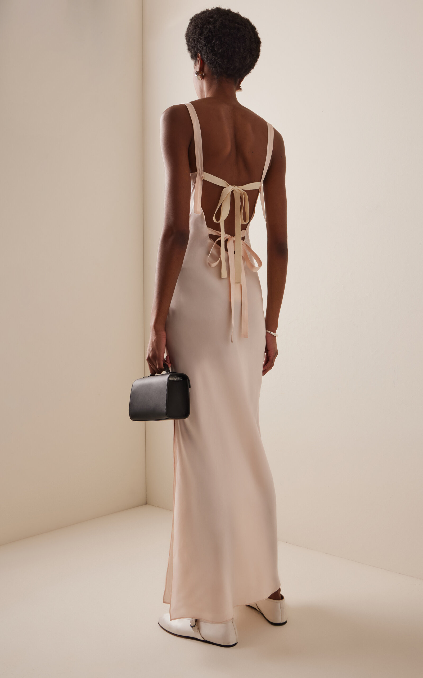 Catania Silk Dress pink - 4