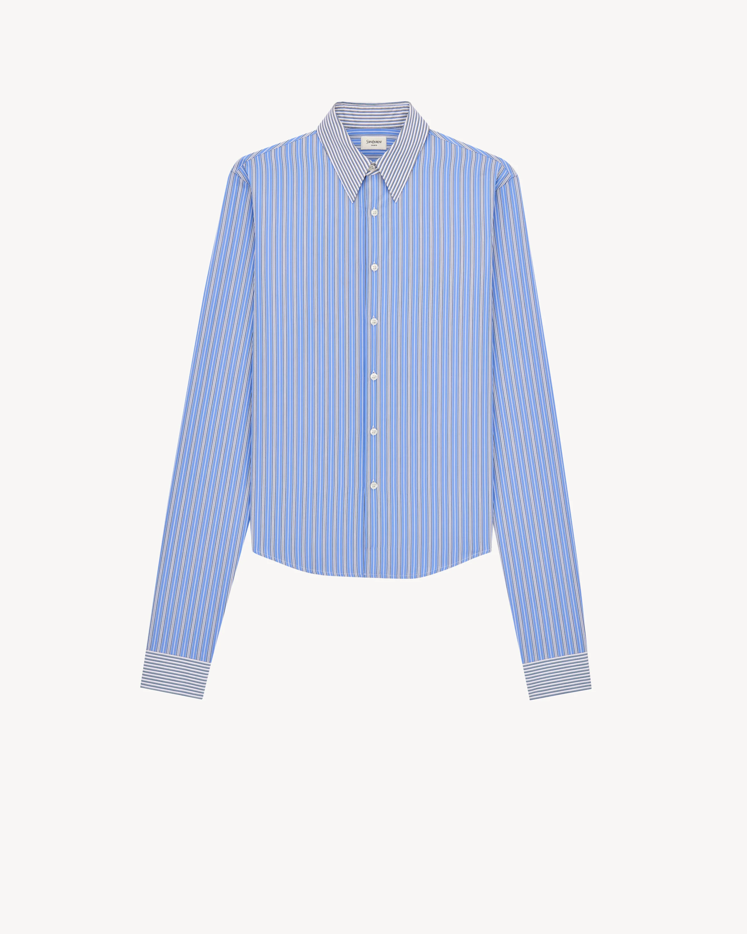 WINCHESTER SHIRT IN STRIPED COTTON POPLIN - 1