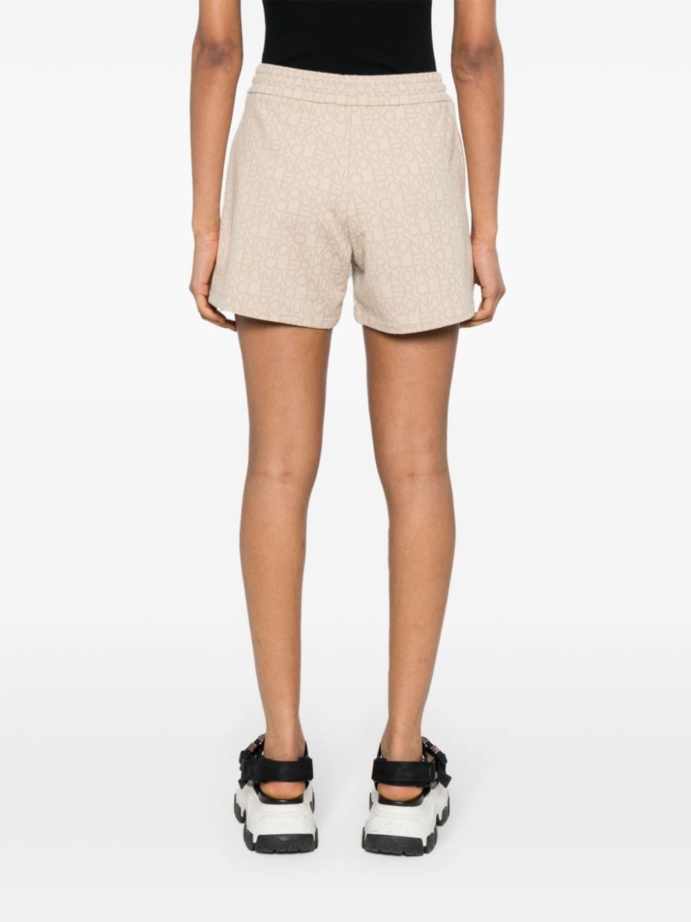 monogram jacquard shorts - 4