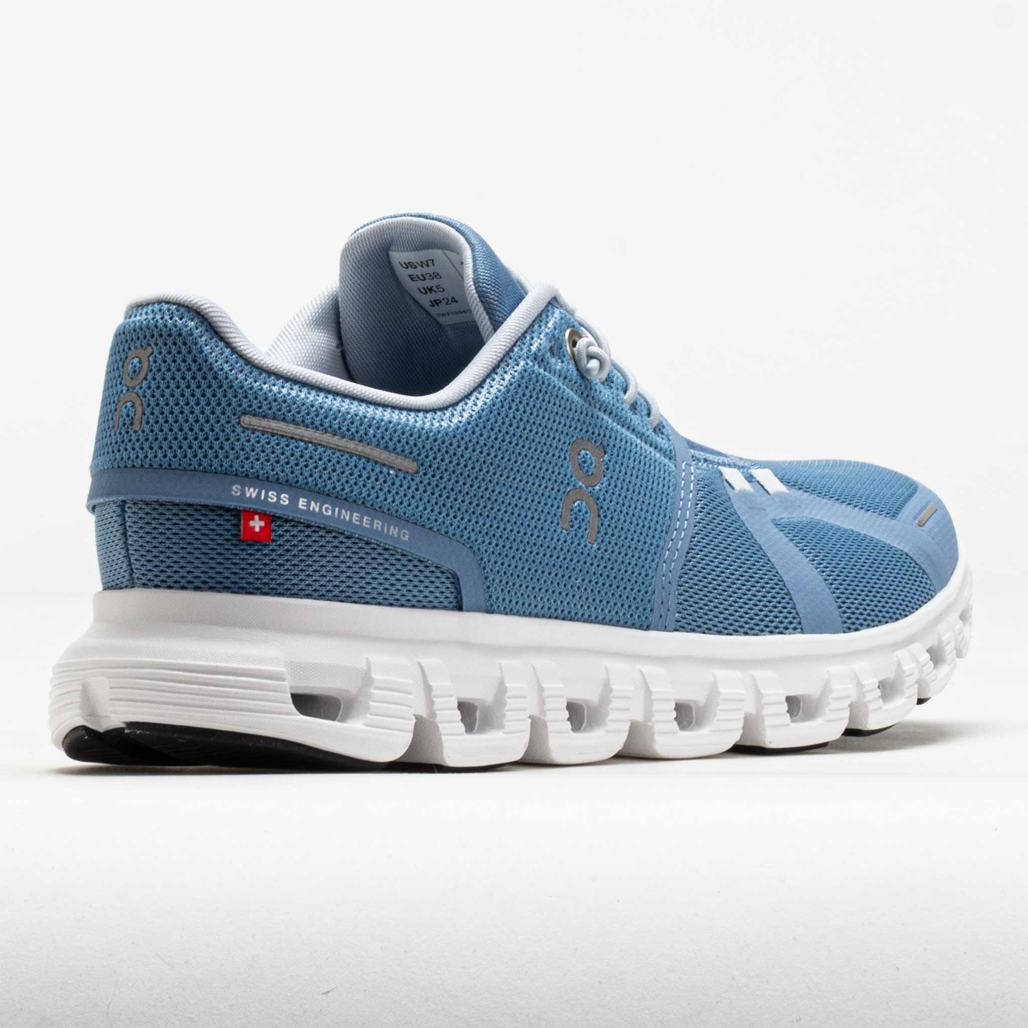 On Cloud 6 Women's Chambray/White - 6