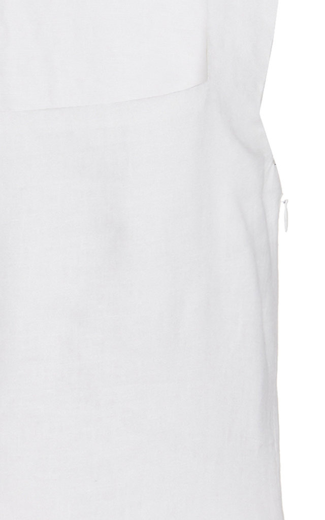 Exclusive Alice Linen Mini Dress white - 6