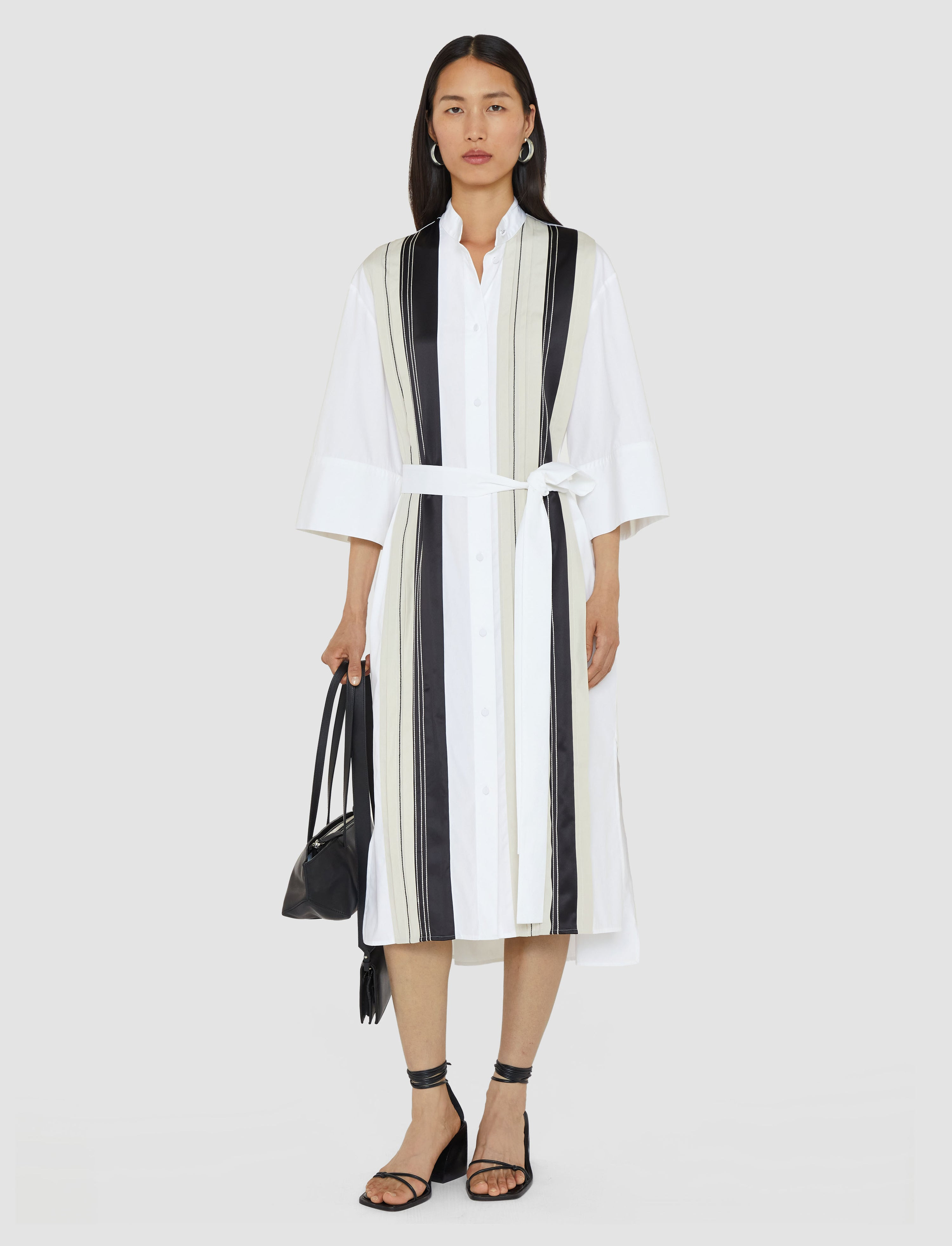 Mederic Poplin Colour Block Dress - 2