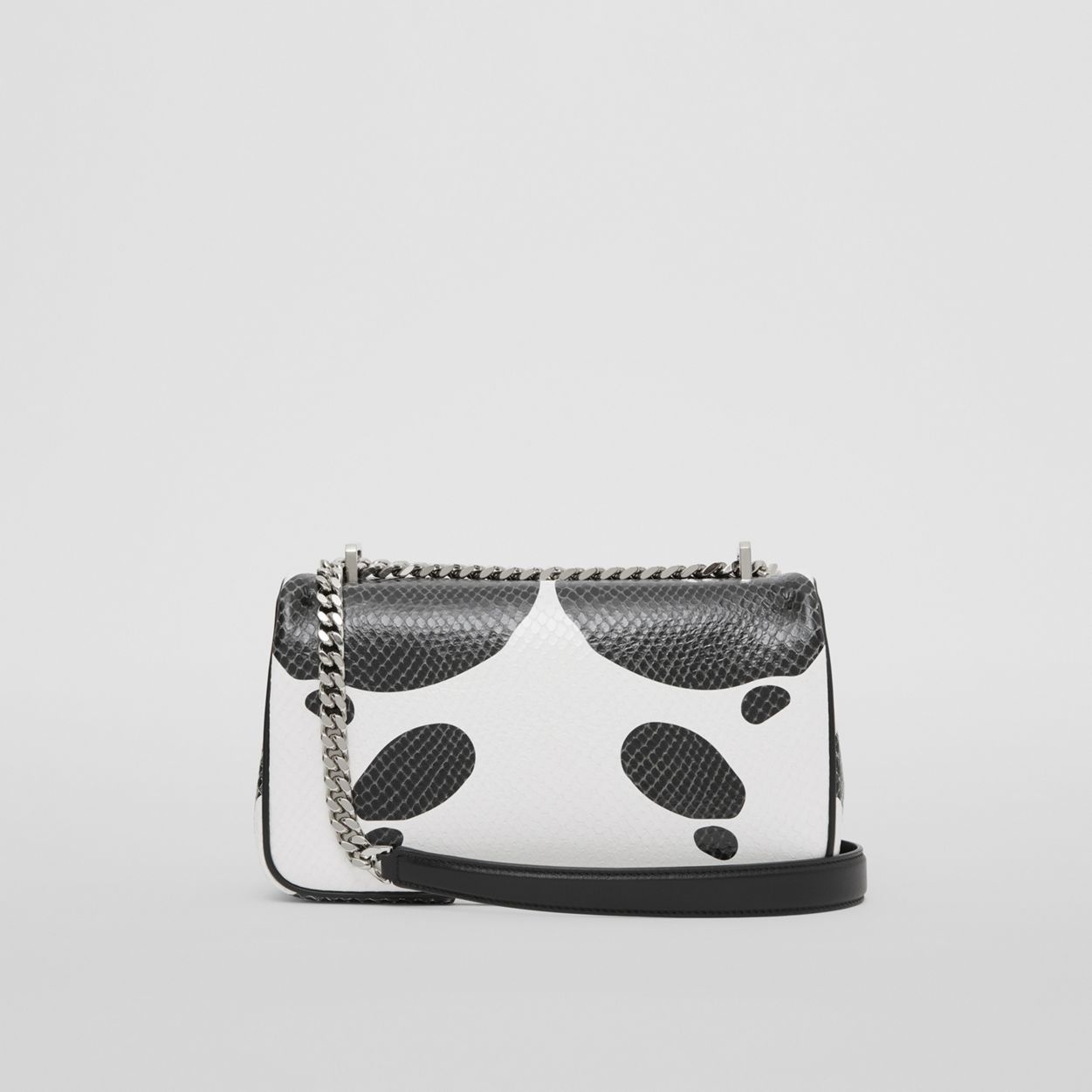 Small Cow Print Embossed Leather Lola Bag - 8
