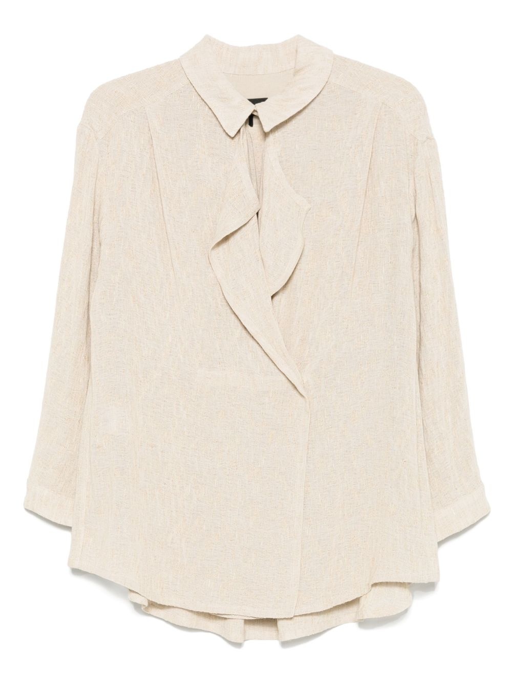 ruffle-detail blouse - 1
