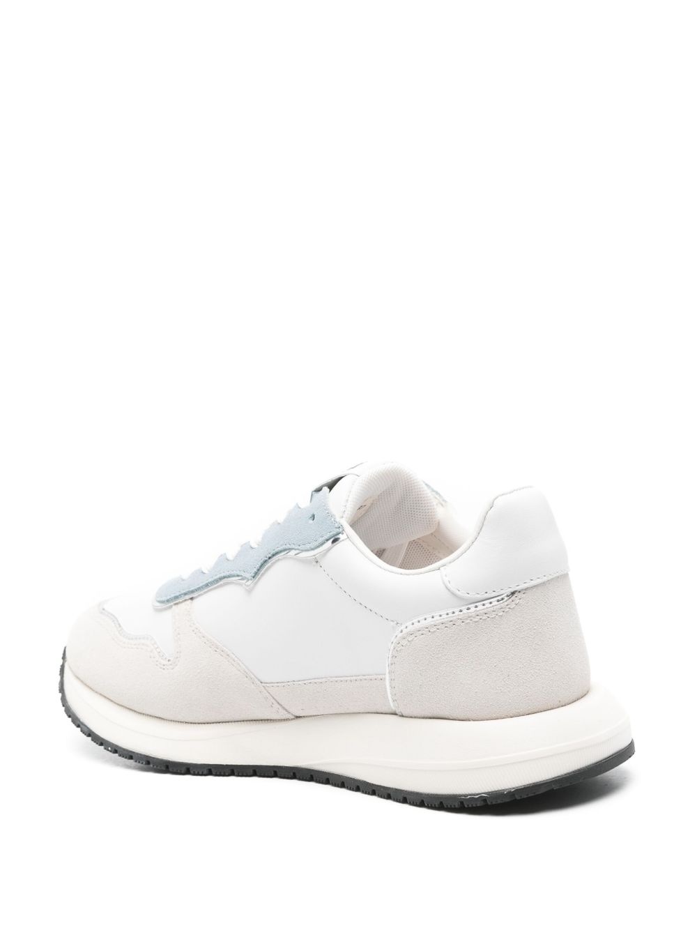 heart-embroidered sneakers - 3
