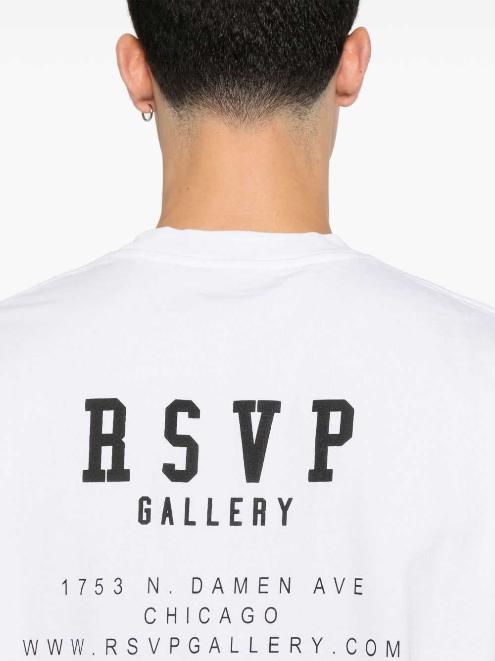 x RSVP Gallery cotton T-shirt - 4