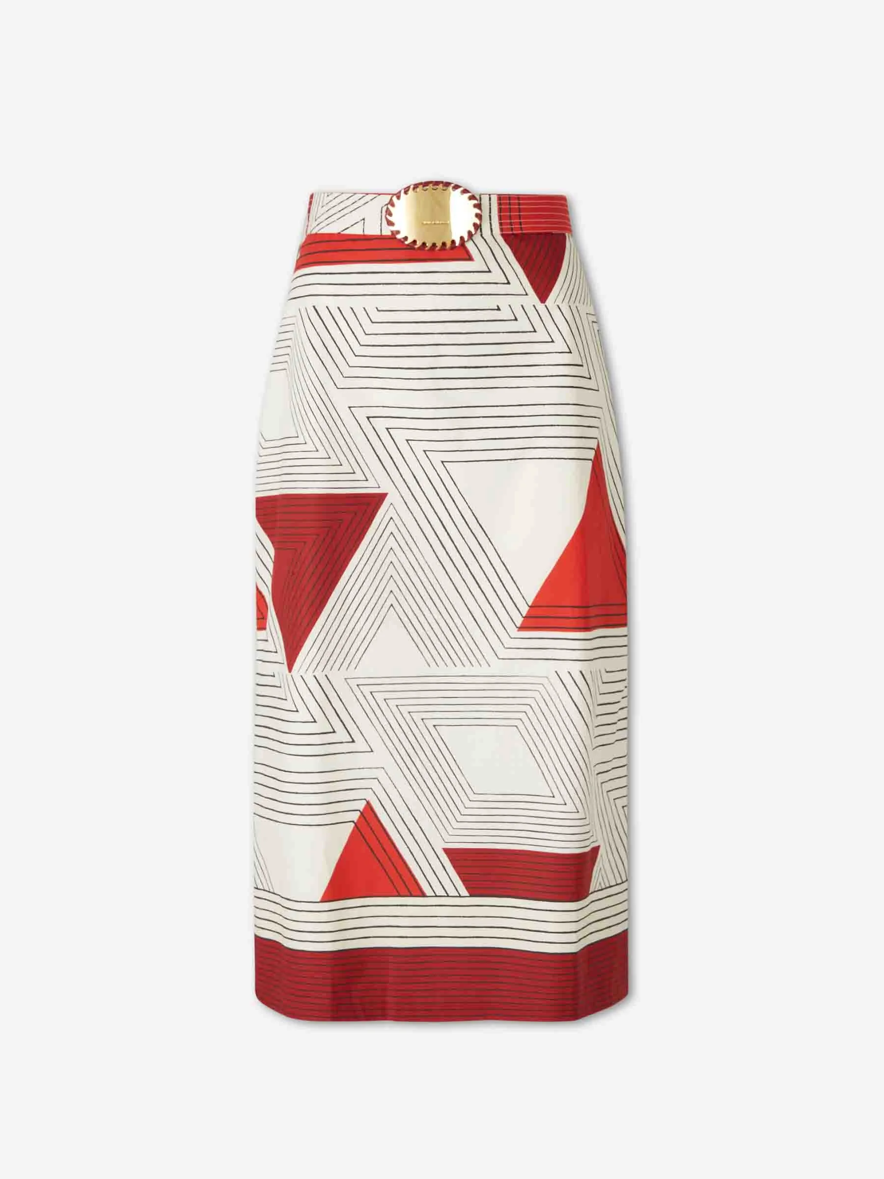 MIDI STRAPPY SKIRT - 1