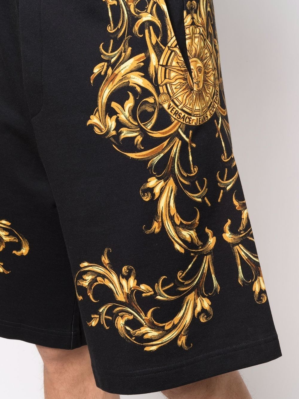 baroque pattern-print shorts - 5