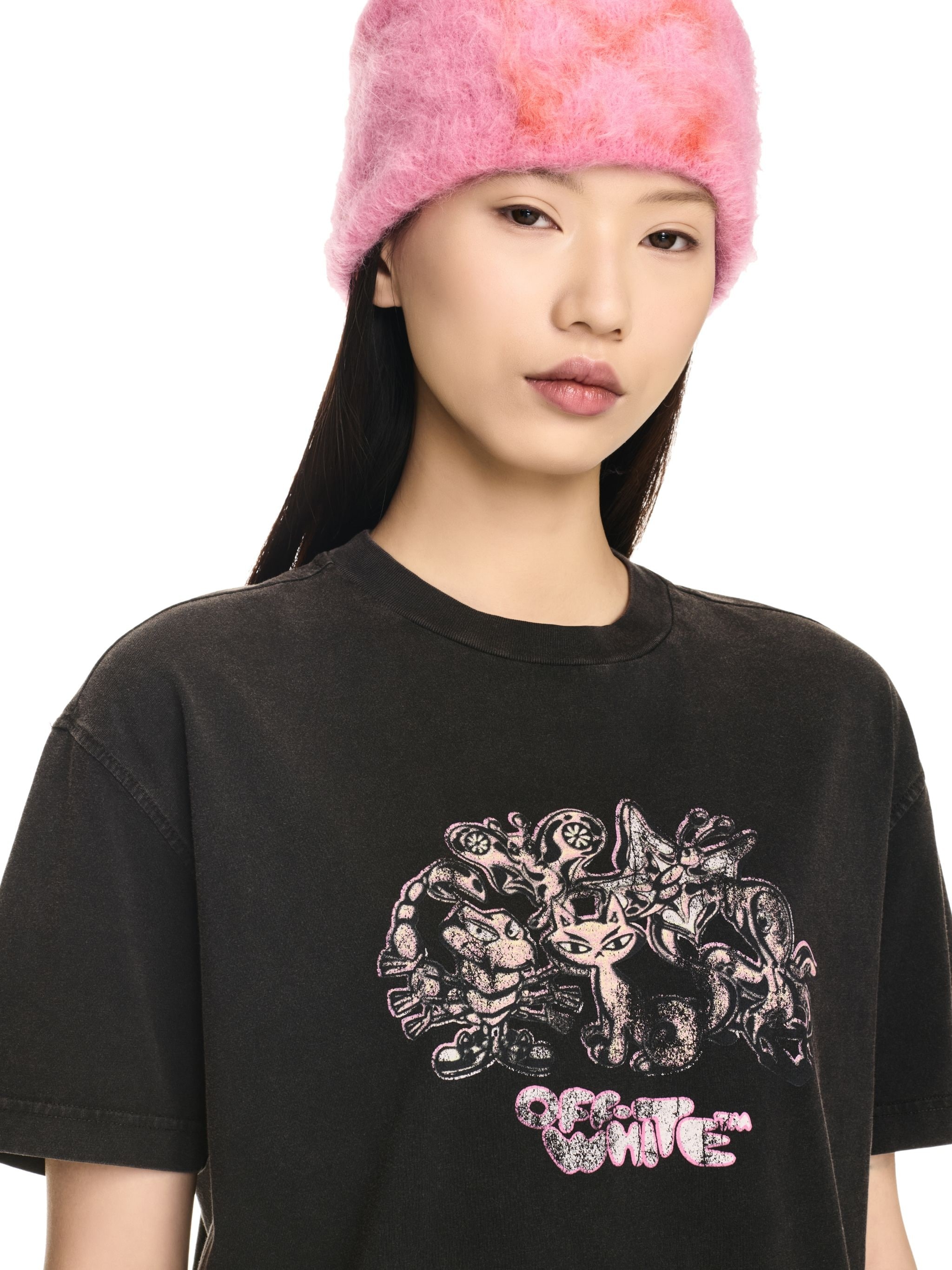 Washed Characters Reg Tee - 5