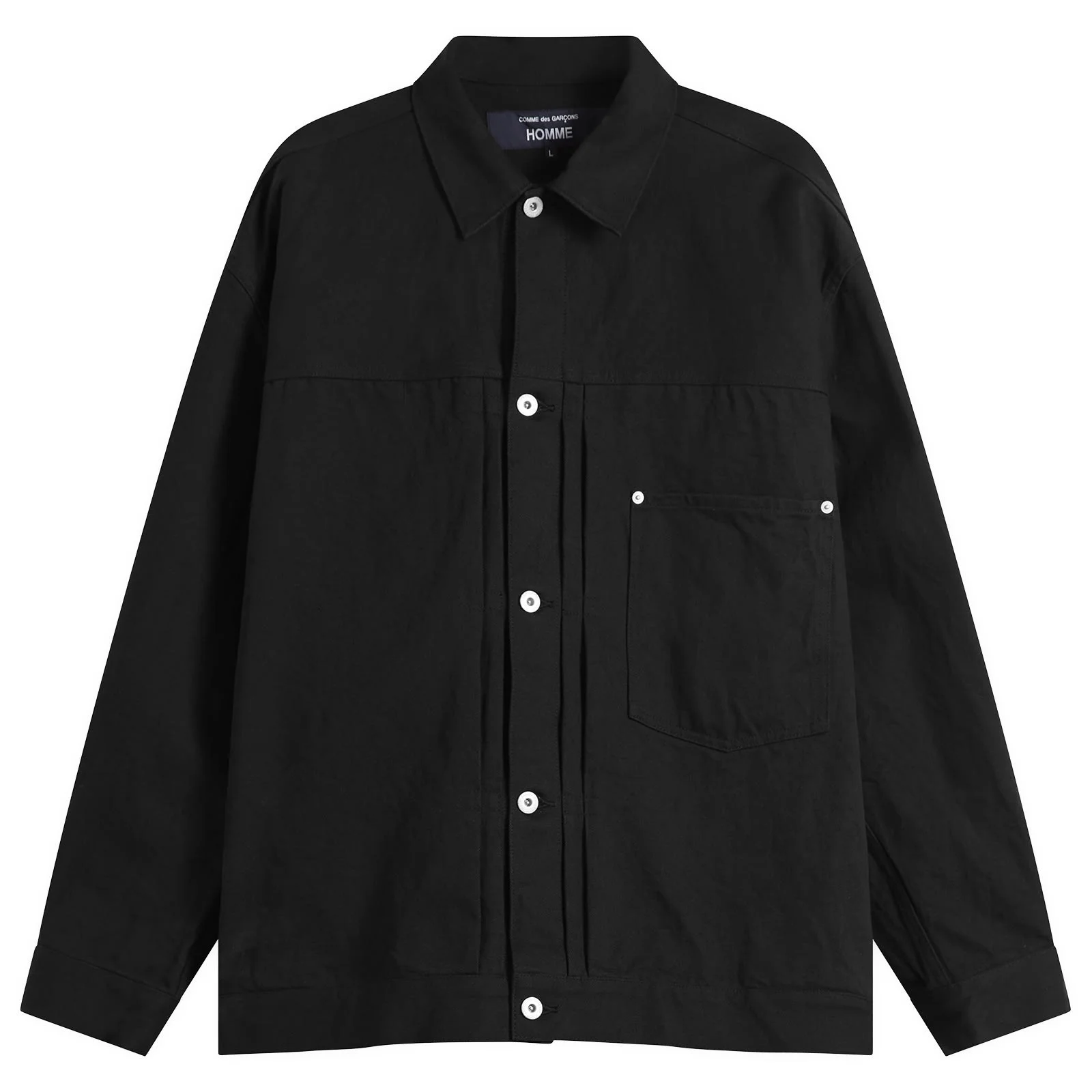 Comme des Garçons Homme Washed Denim Jacket - 1