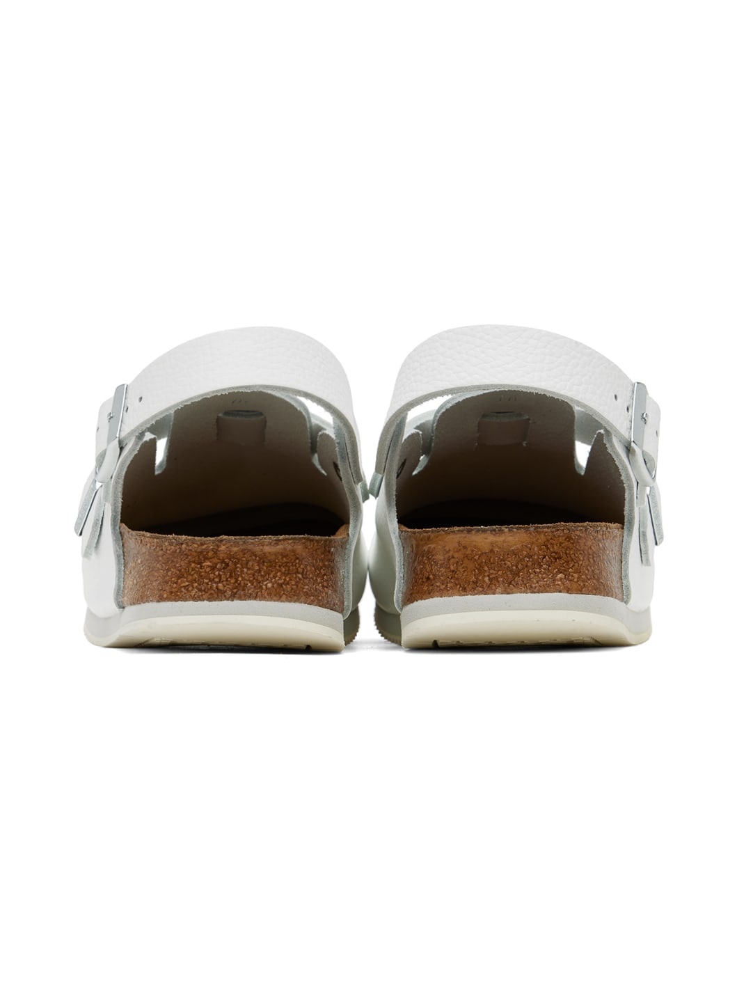 White Narrow Tokio Super Grip Loafers - 2