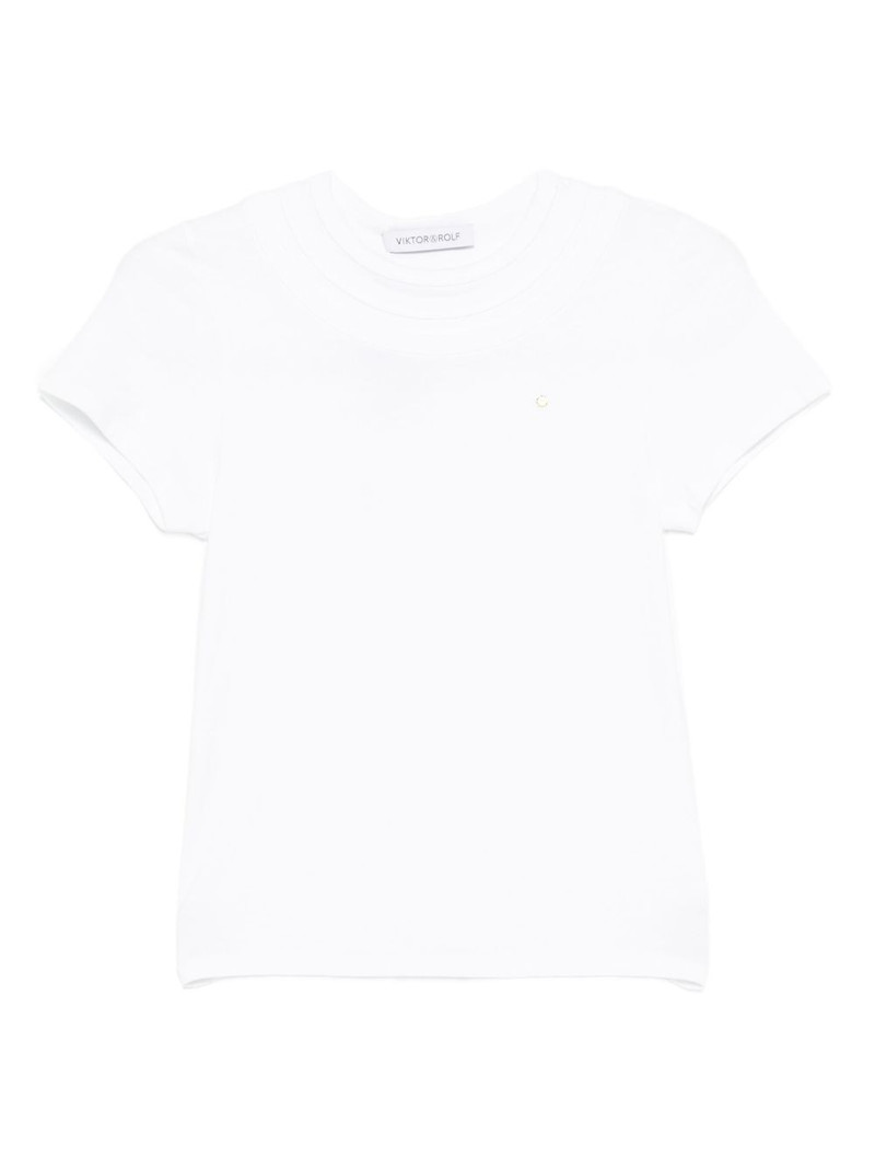 triple-collar T-shirt 1
