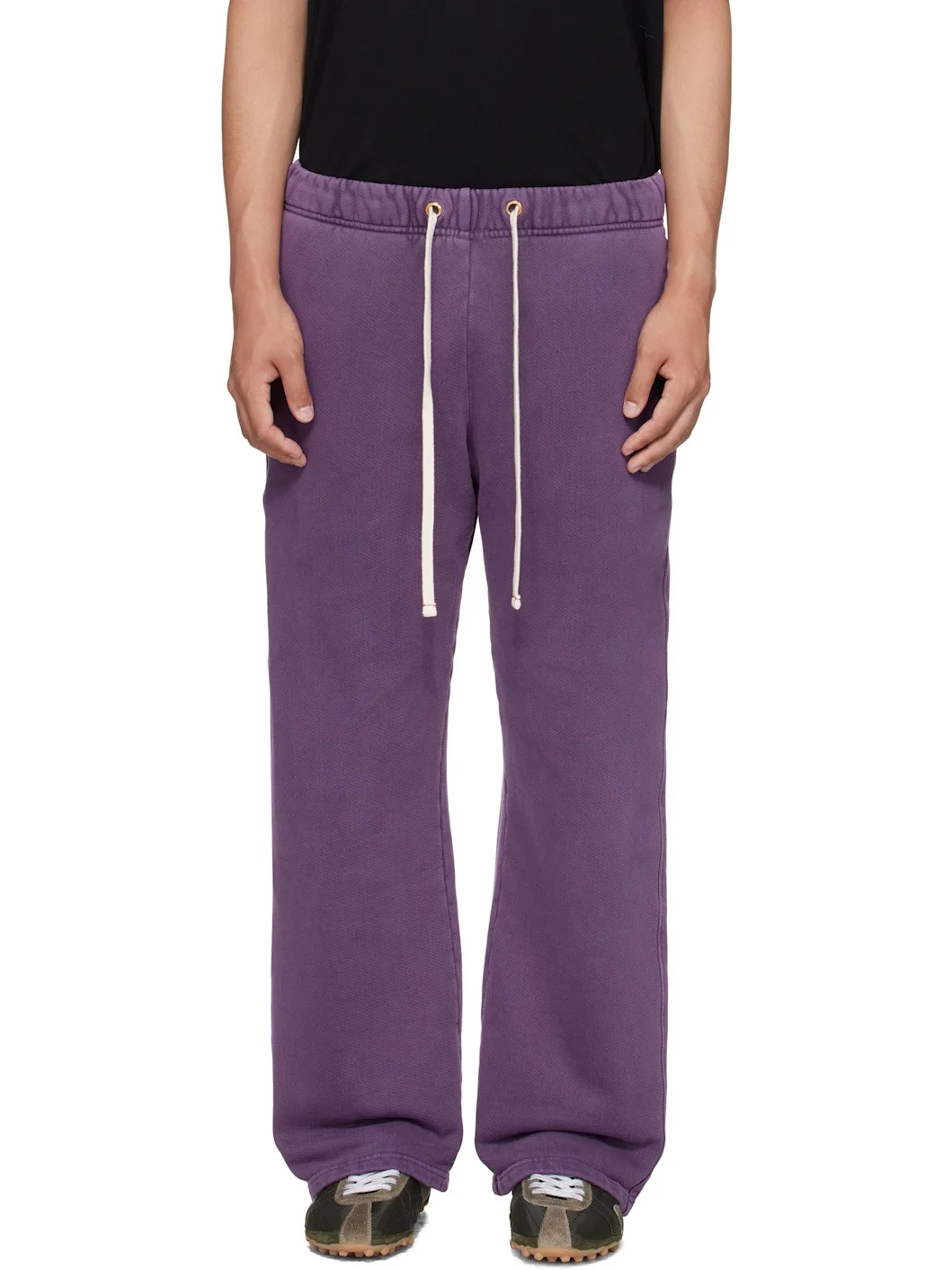 Purple Heavyweight Classic Sweatpants - 1