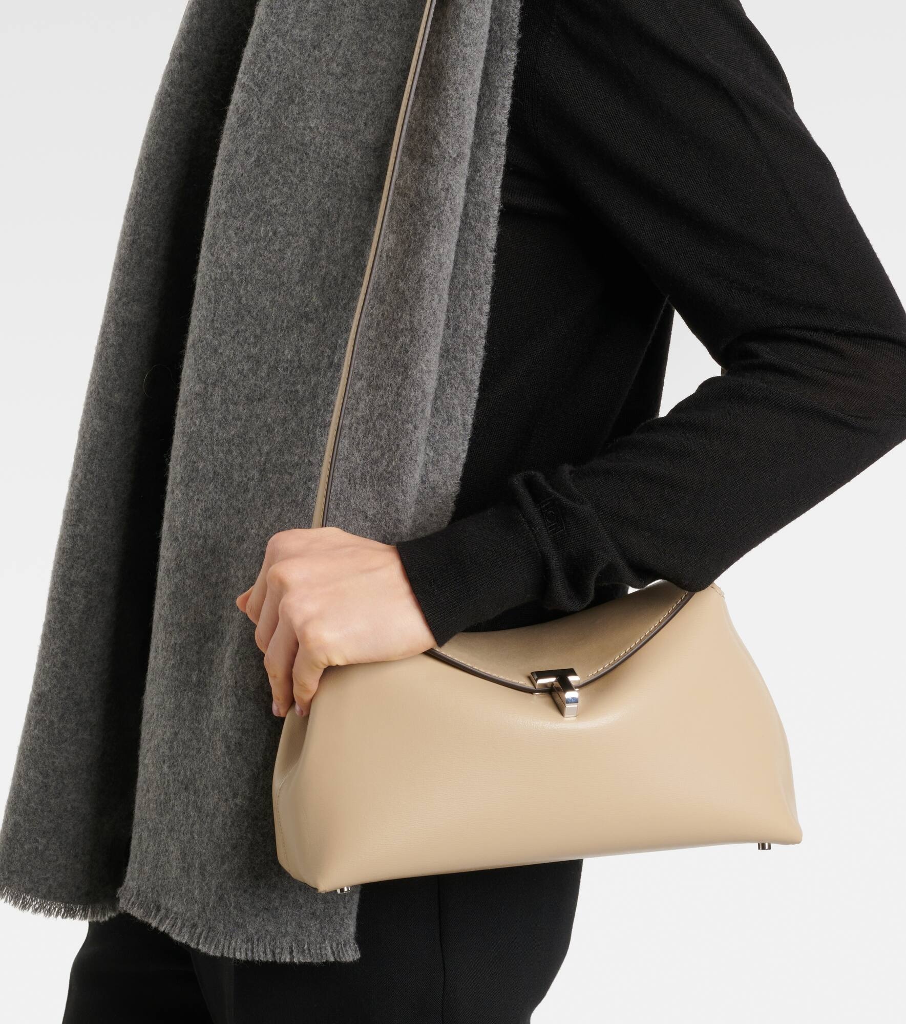 T-Lock leather clutch - 6