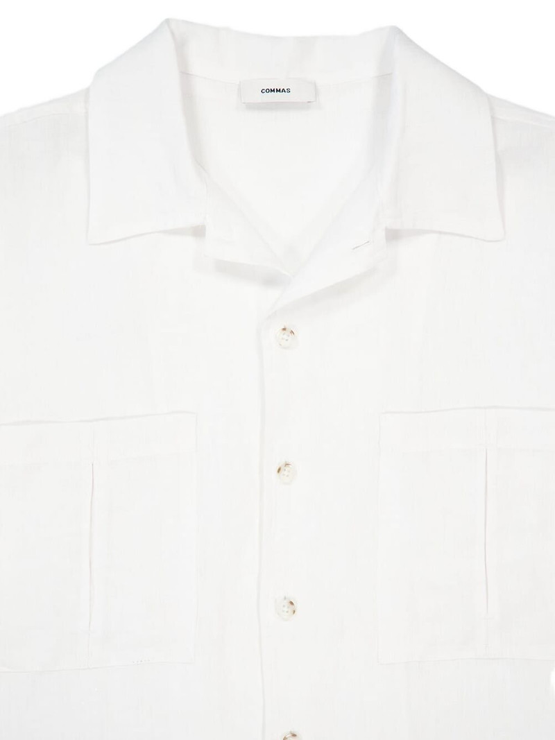 V-neck patch-pocket shirt 3