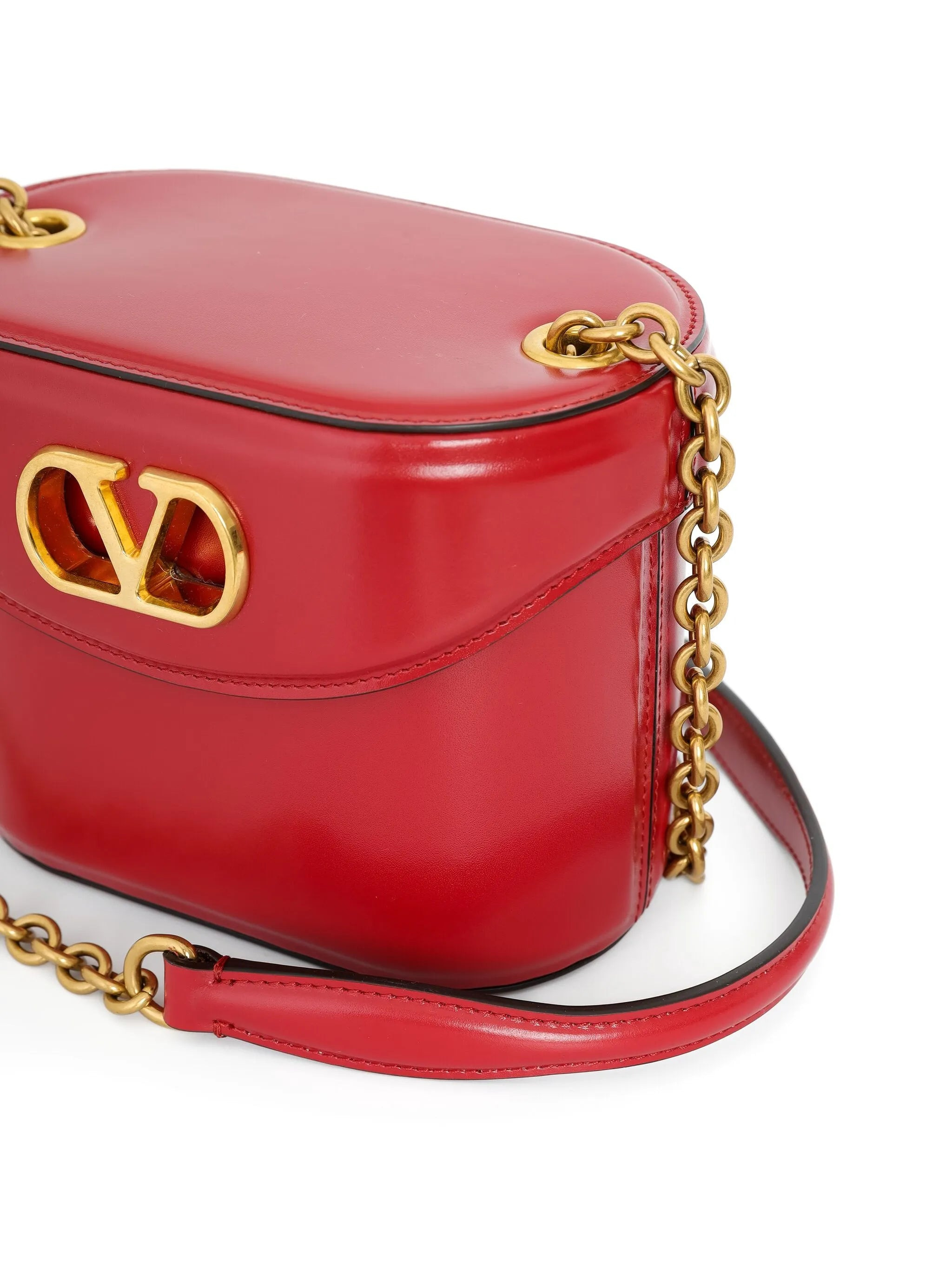 V-logo chain mini bag - 5
