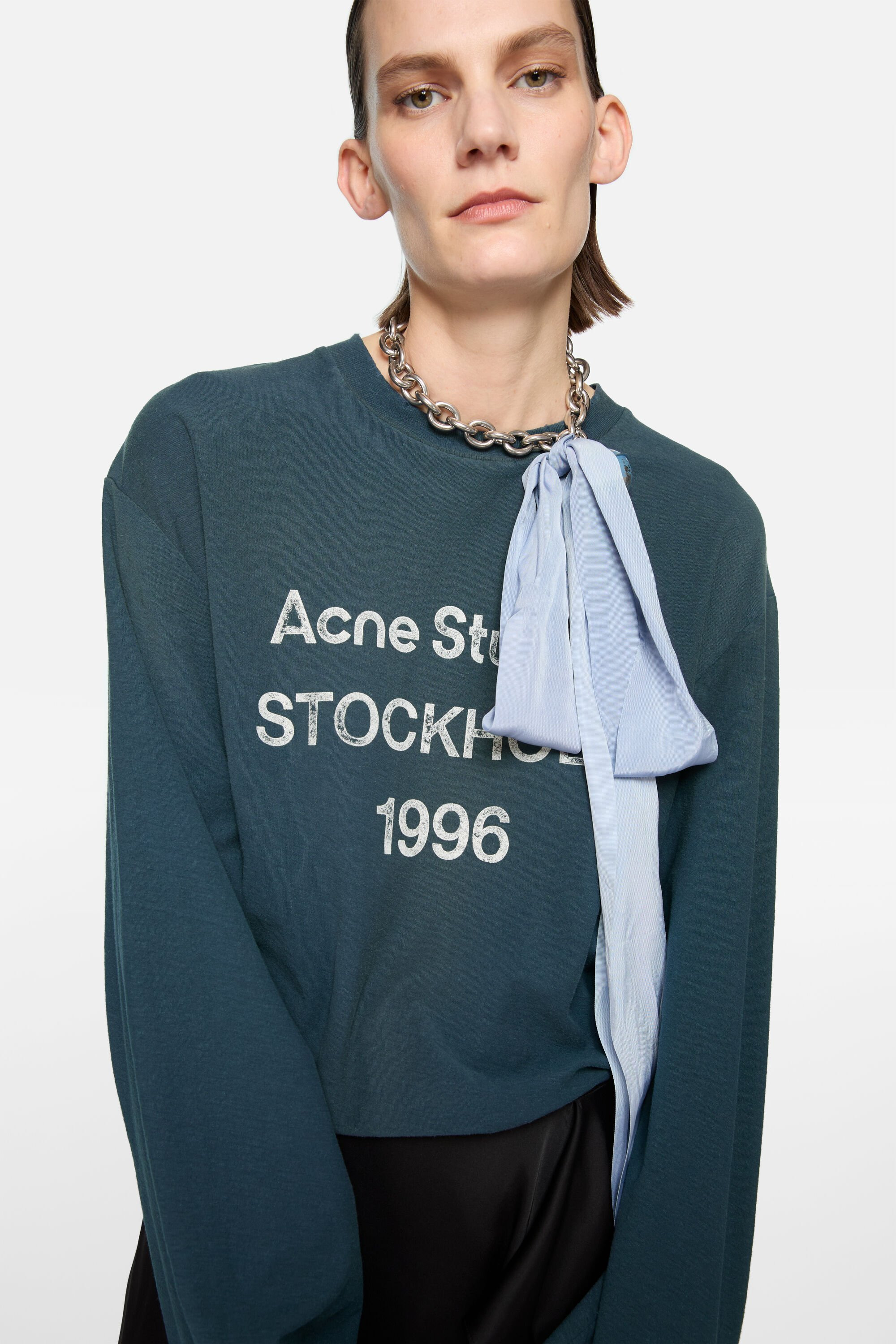 Logo t-shirt - Relaxed fit - Deep blue - 4