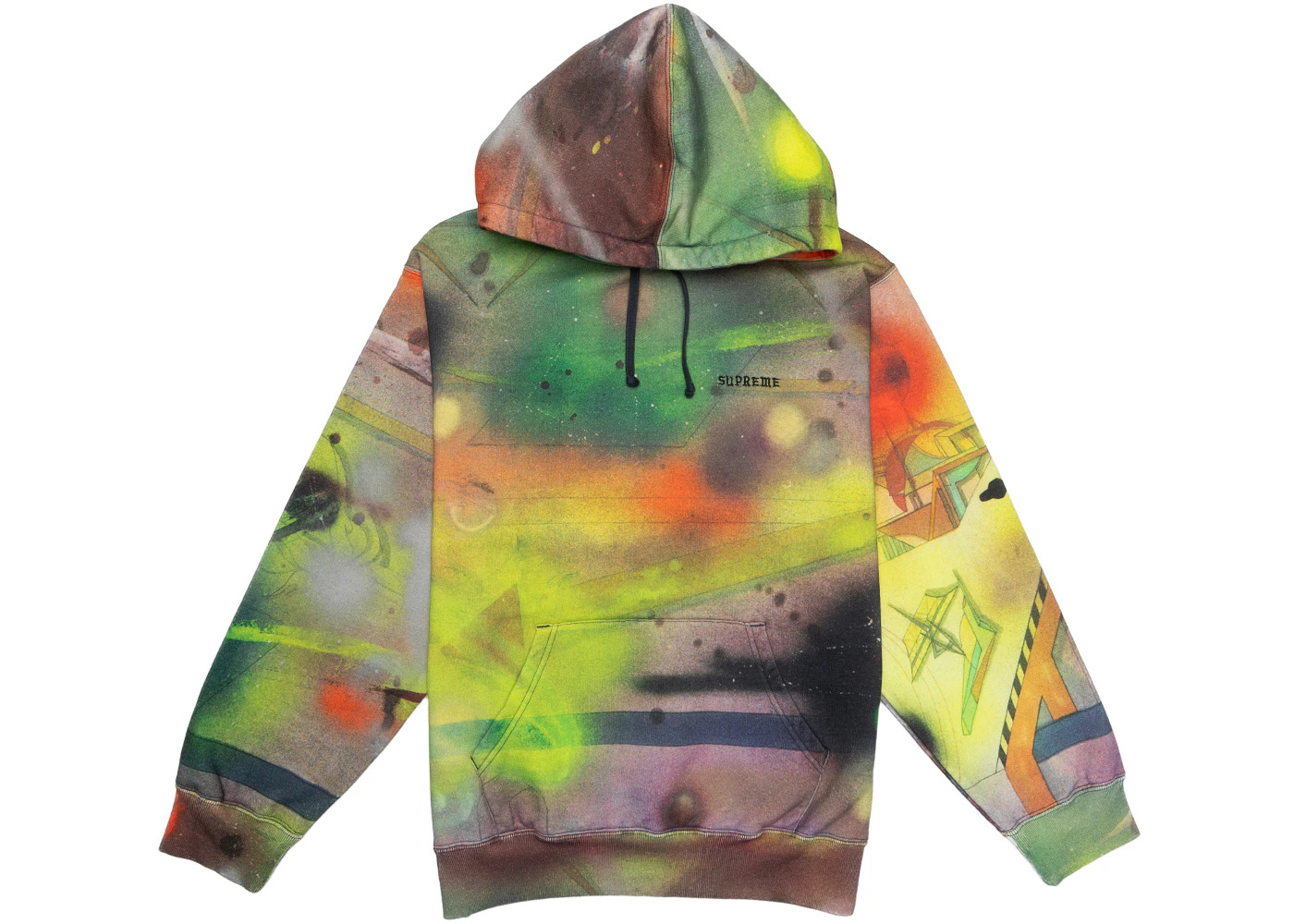 Supreme Rammellzee Hooded Sweatshirt Multicolor - 1