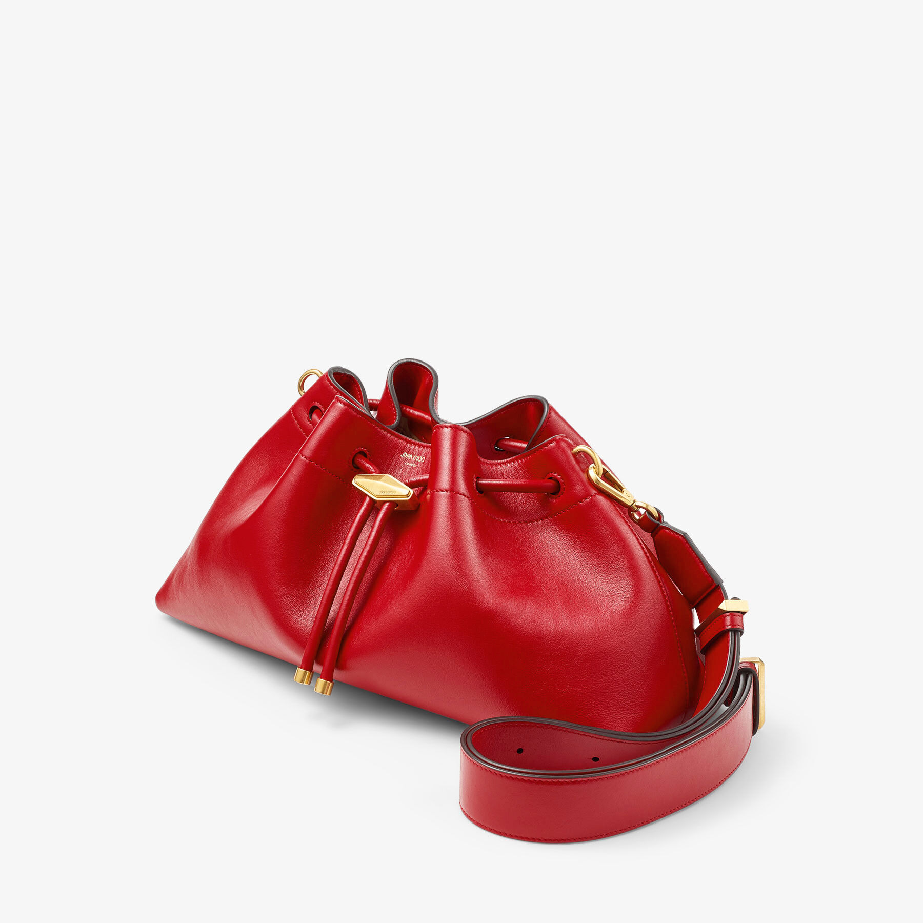 Cinch M
Ruby Red Leather Handbag - 3