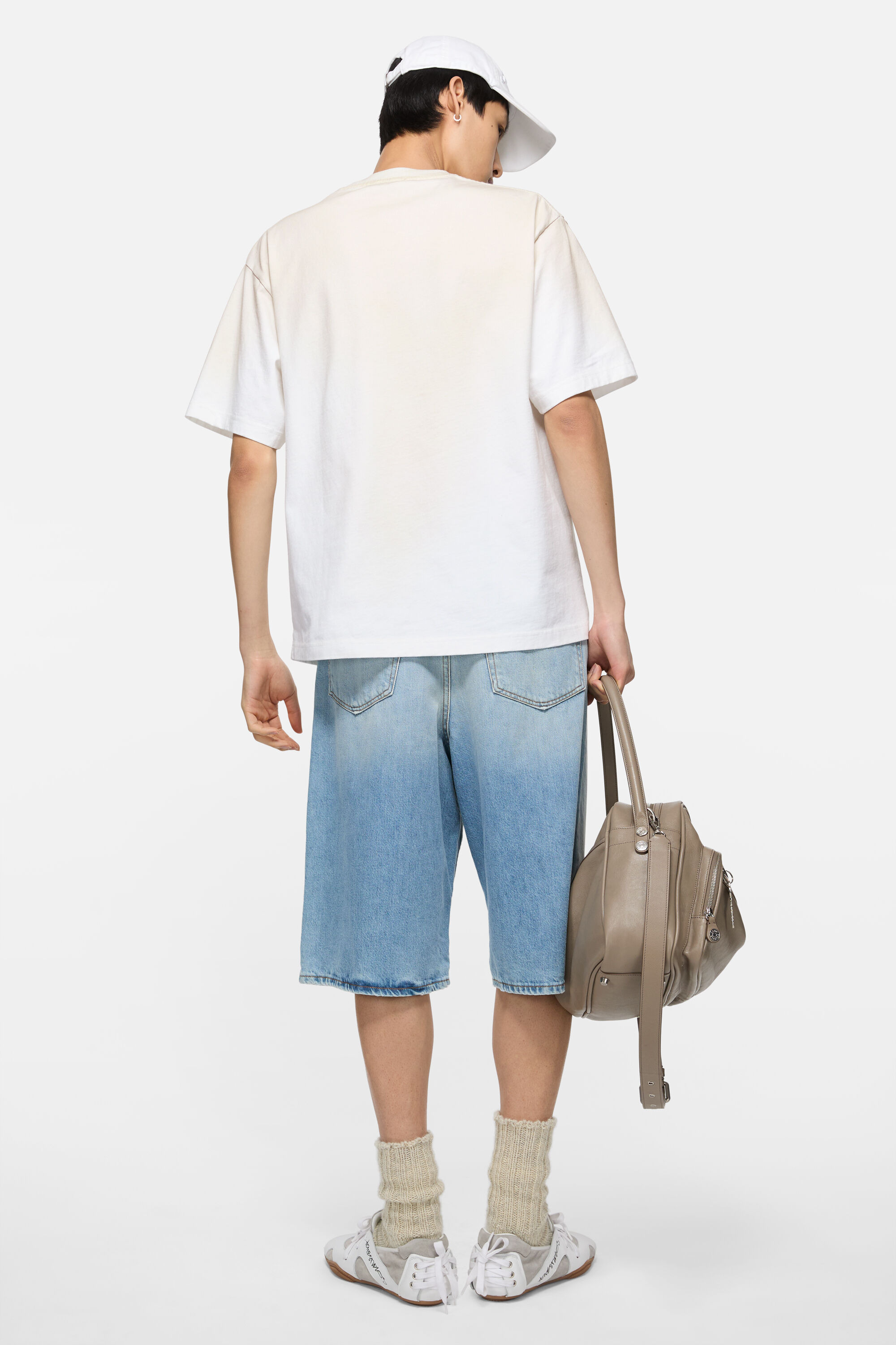 Logo t-shirt - Dusty white - 3