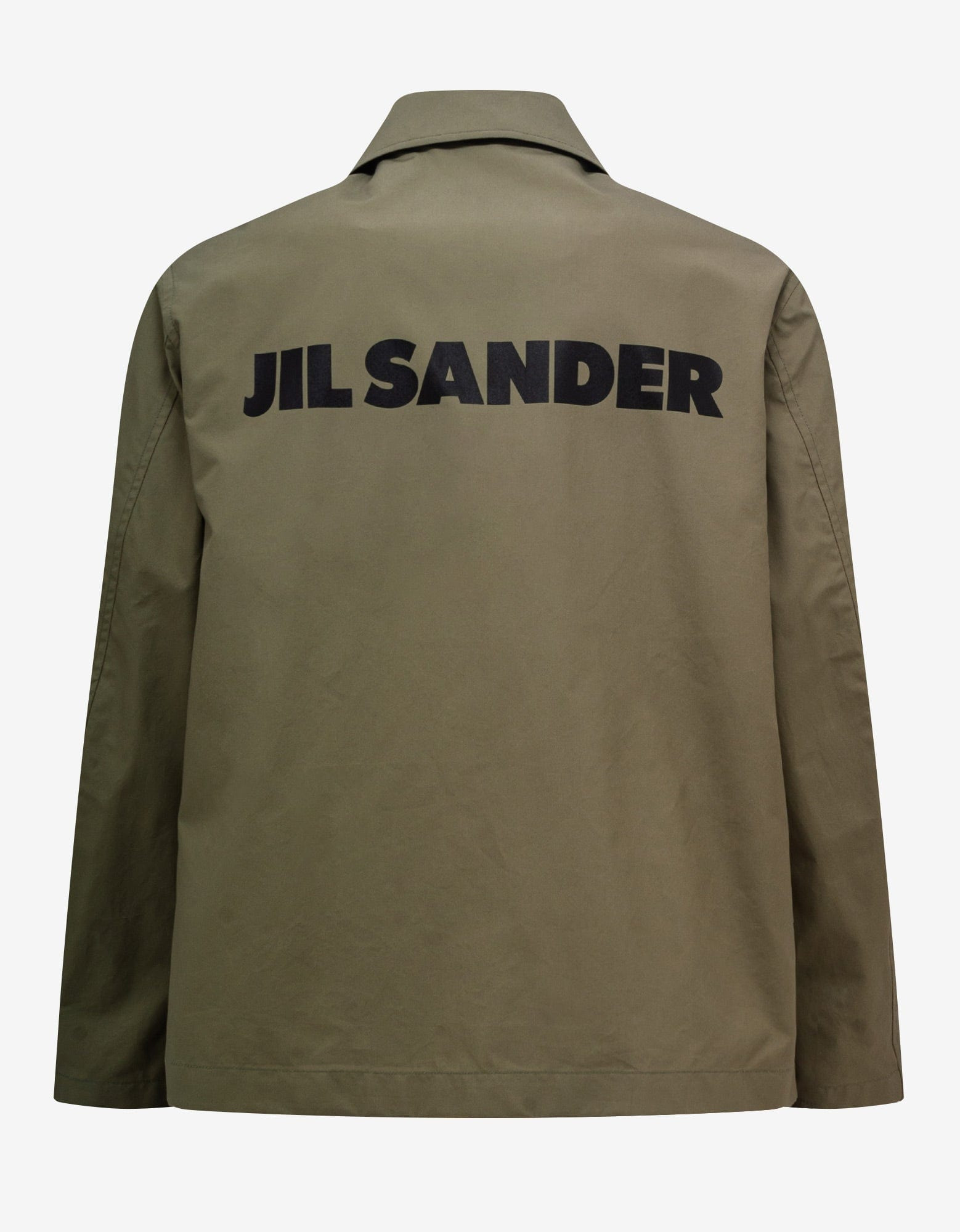 Jil Sander Green Logo Blouson - 2