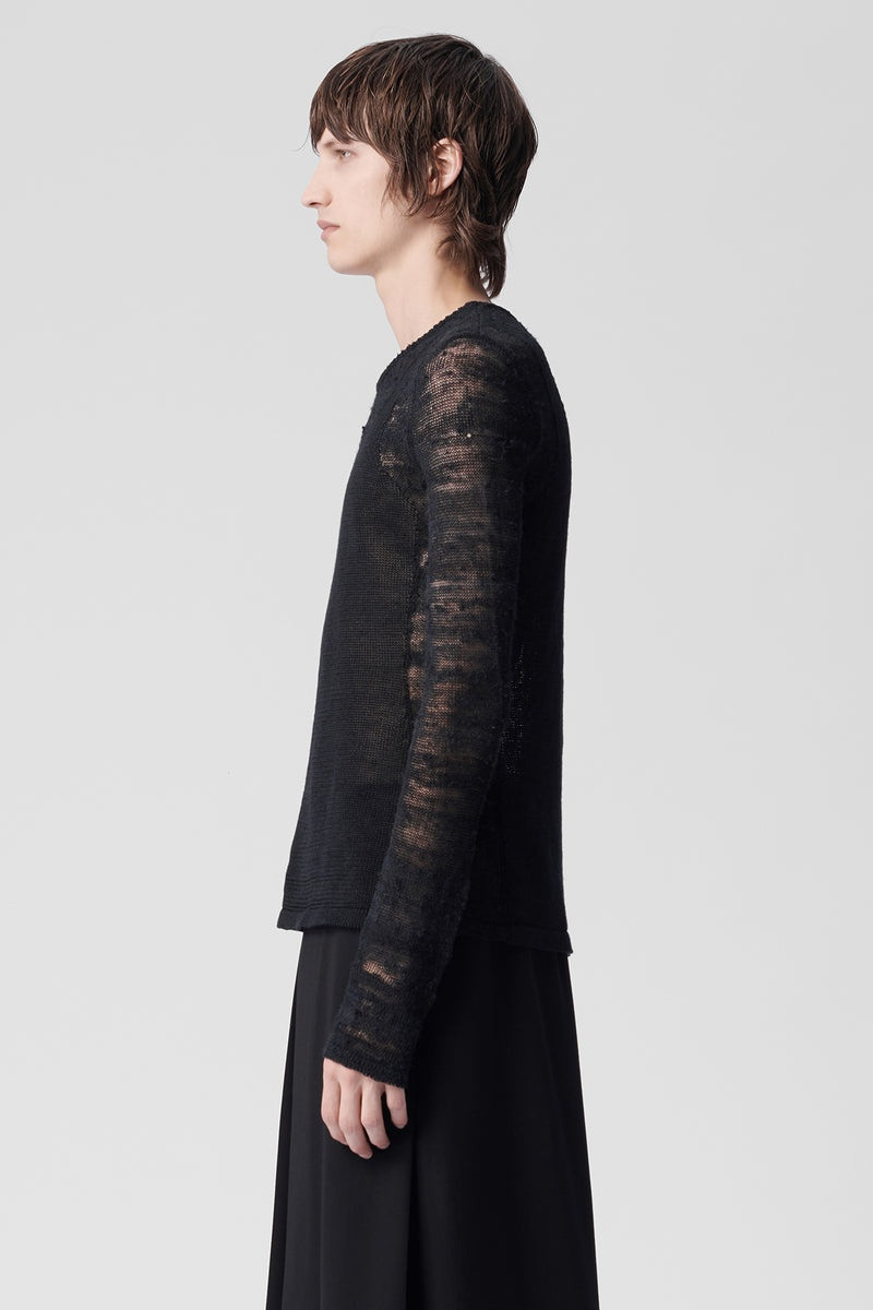 Ann Demeulemeester Marten Ghost Long Sleeve Top outlook