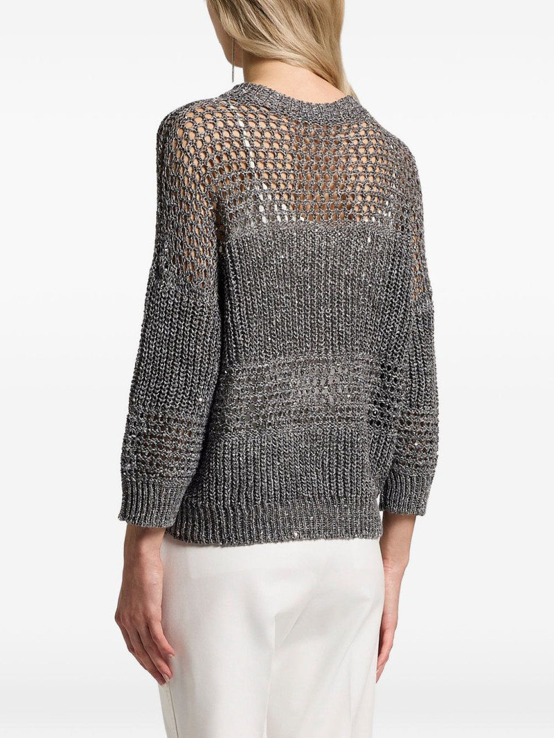 open knit jumper 3