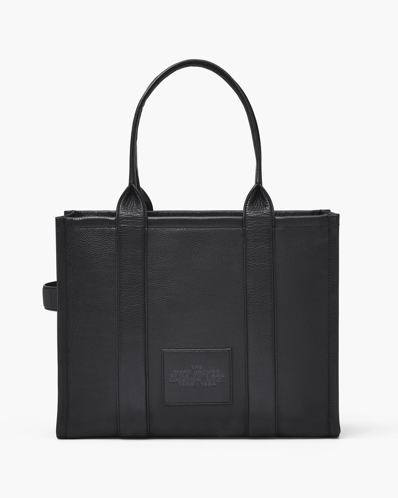 THE LEATHER LARGE TOTE BAG 3