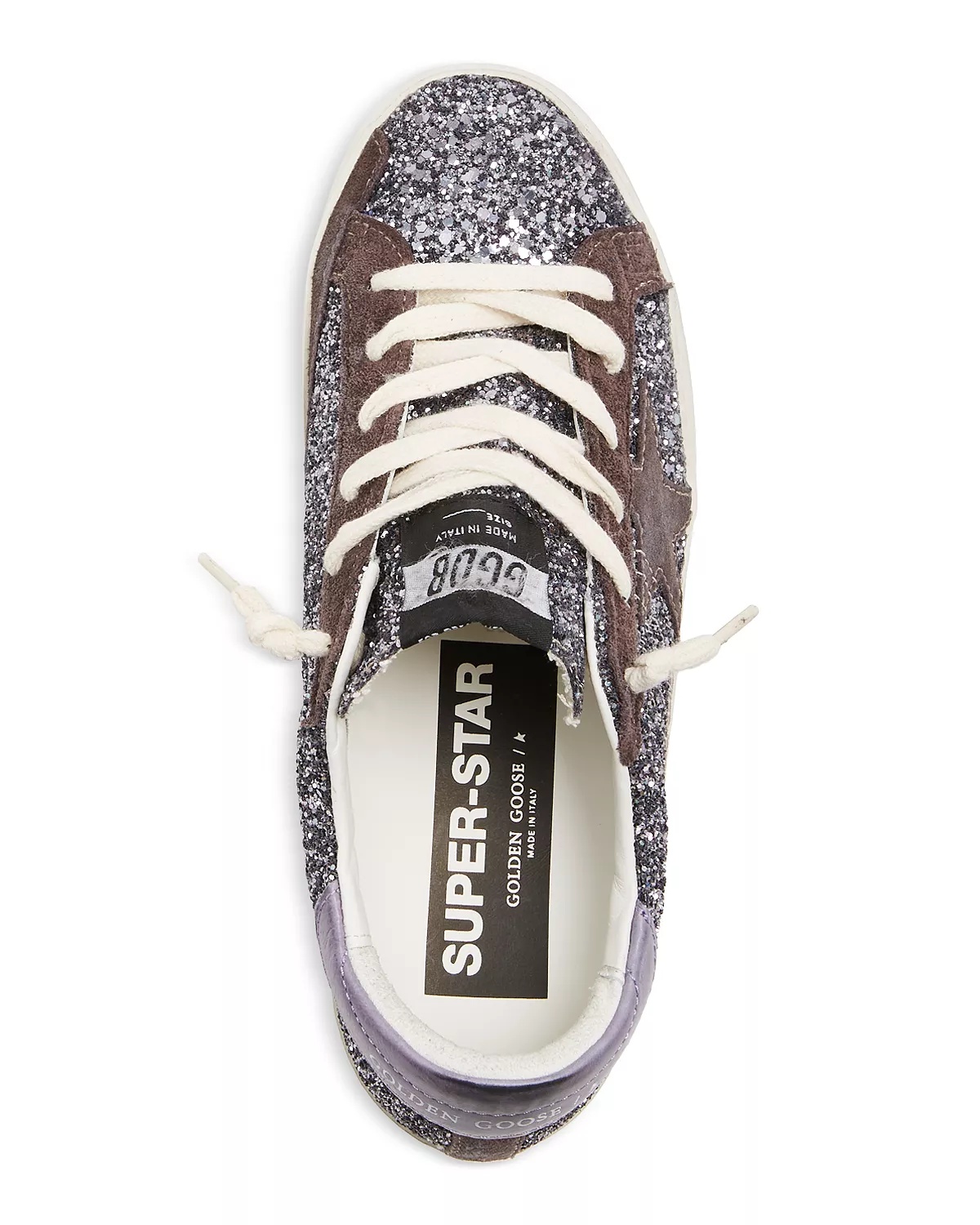 Women's Super-Star Glitter Low Top Sneakers - 4