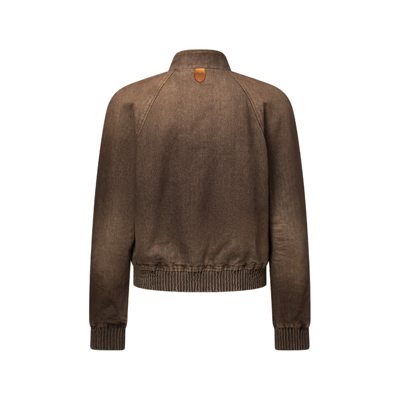 Coffee Indigo Denim Blouson 3