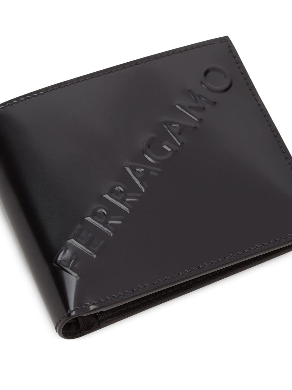 logo-embossed bi-fold wallet - 5