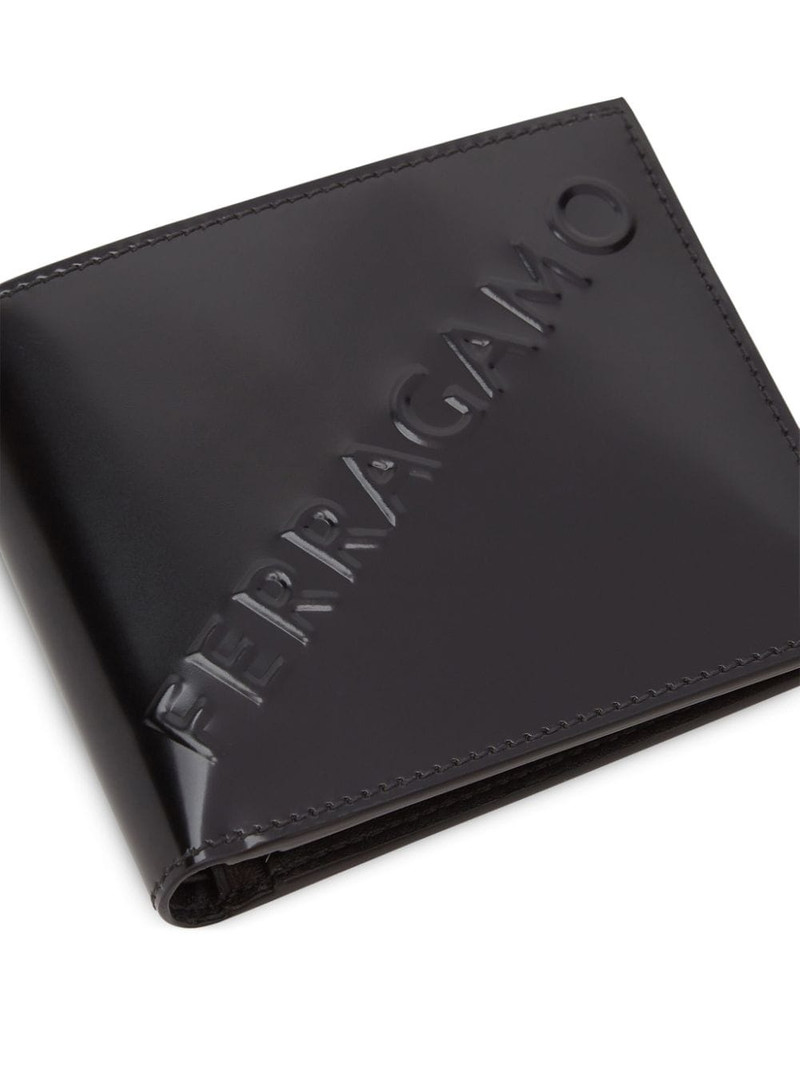 logo-embossed bi-fold wallet 5