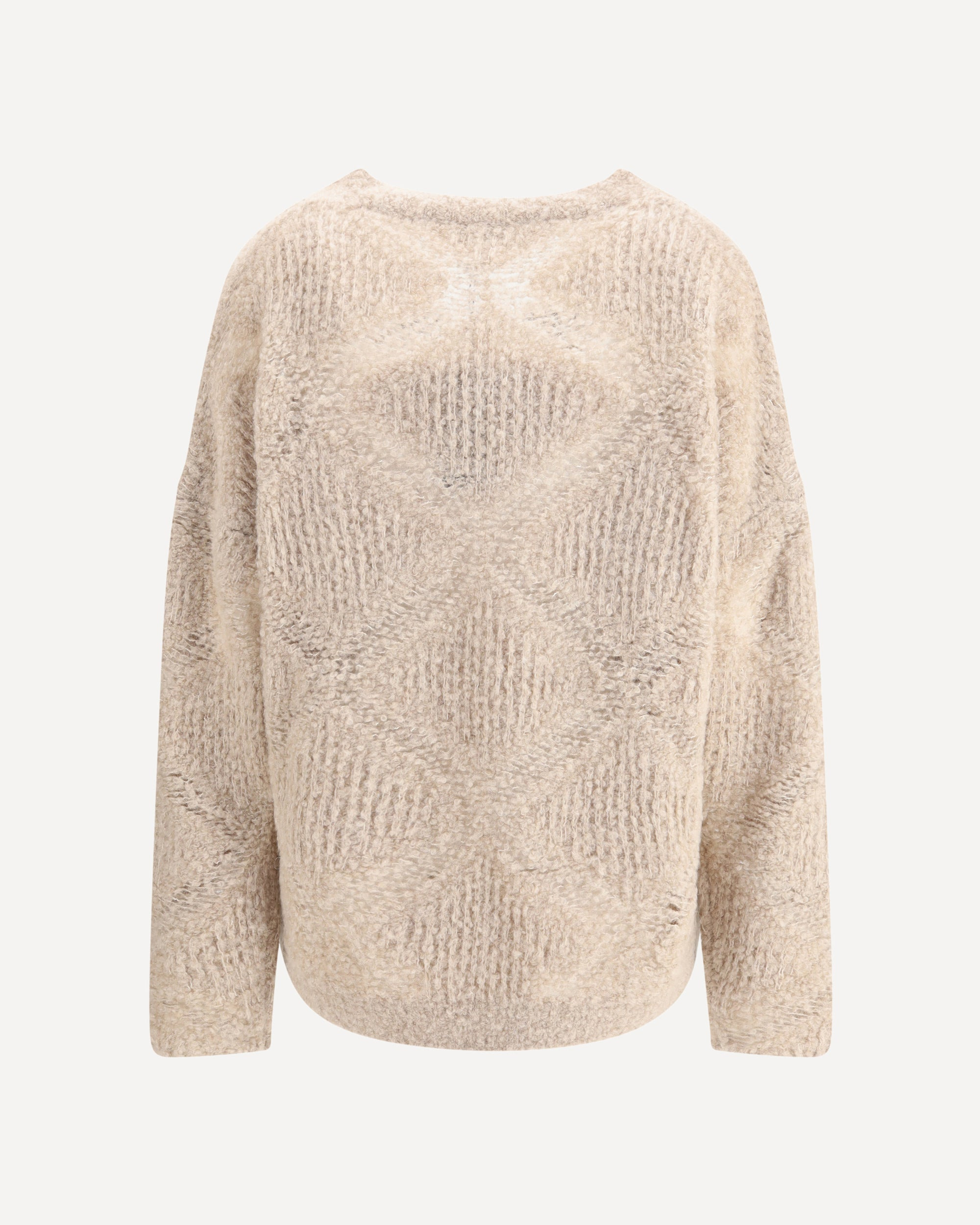 V-neck cashmere and alpaca blend Sweater - 2