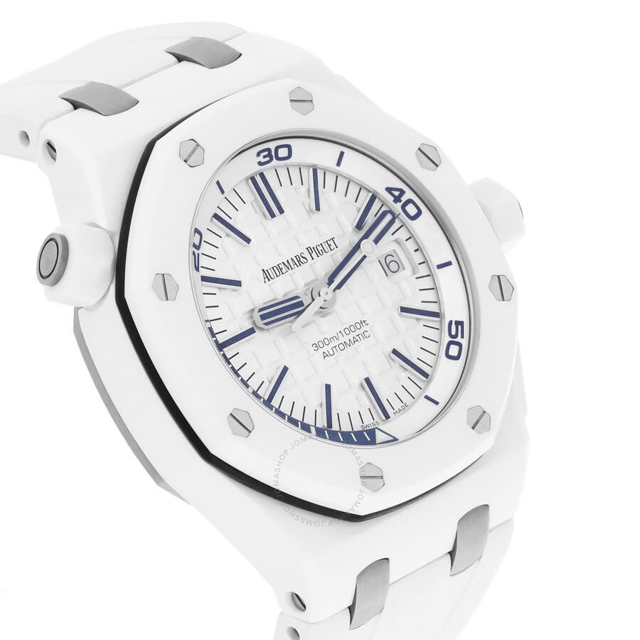 Audemars Piguet Royal Oak Offshore Diver Light Silver Dial Automatic Men's Watch 15707CB.OO.A010CA.0 - 5