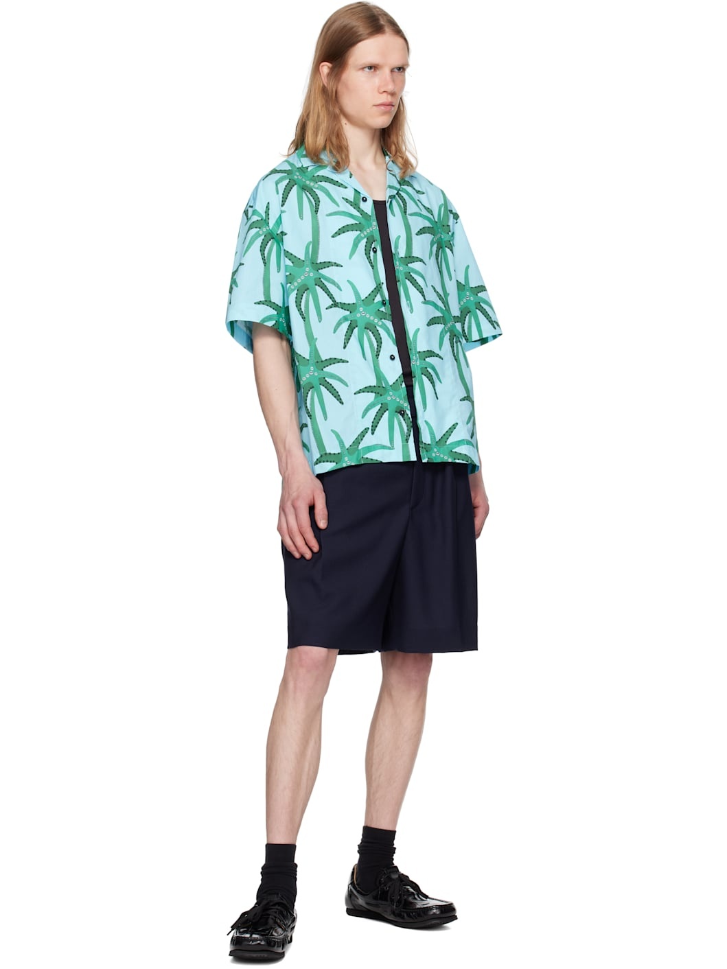 Blue & Green La Croisière 'The Jean' Shirt - 4