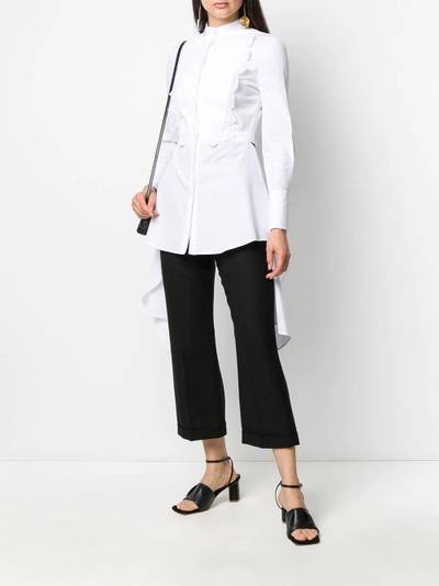 Alexander McQueen draped shirt outlook